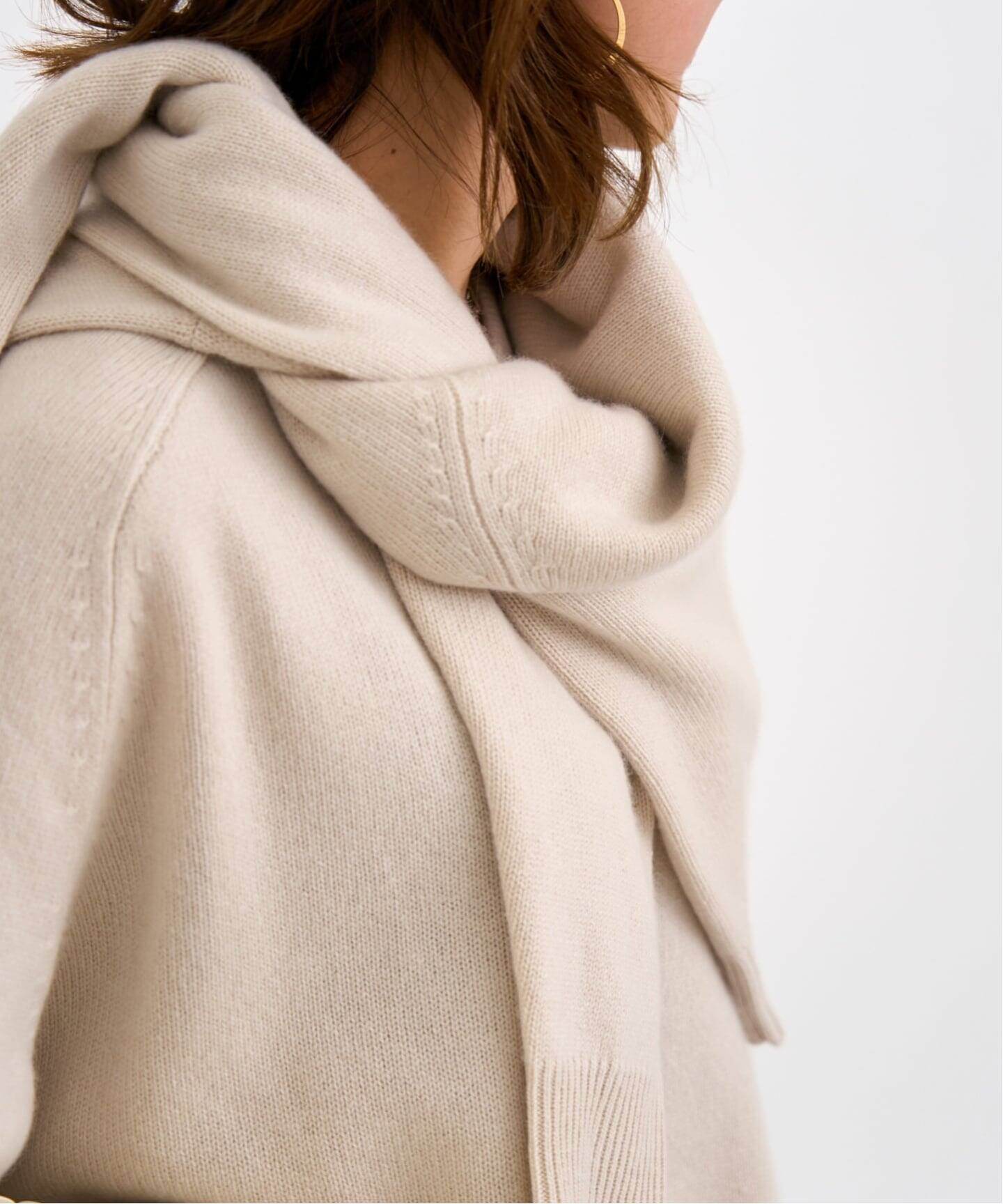 SOFT GOAT/ソフト ゴート】 Boyfriend Crewneck Knit（ニット