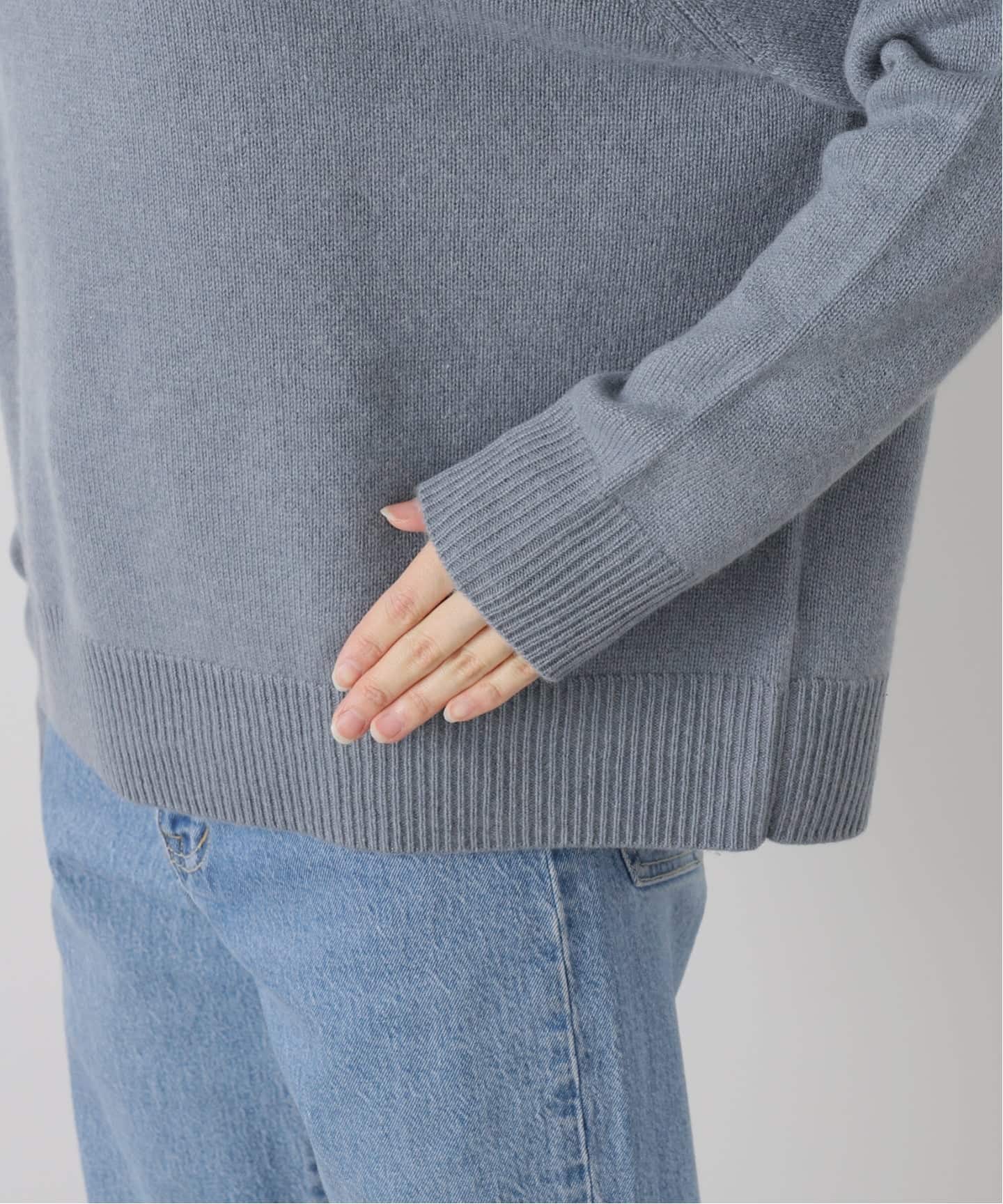 SOFT GOAT/ソフト ゴート】 Boyfriend Crewneck Knit（ニット