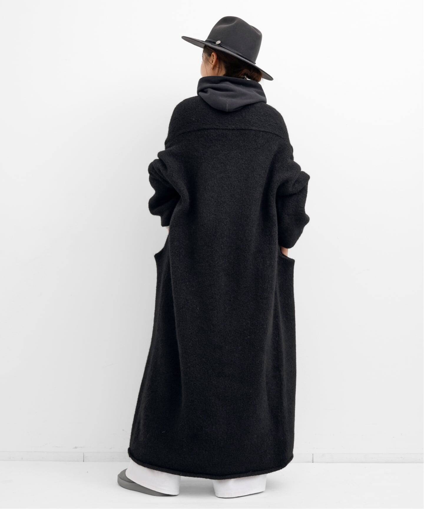 LAUREN MANOOGIAN/ローレン マヌージアン】LONG SHAWL CARDIGAN