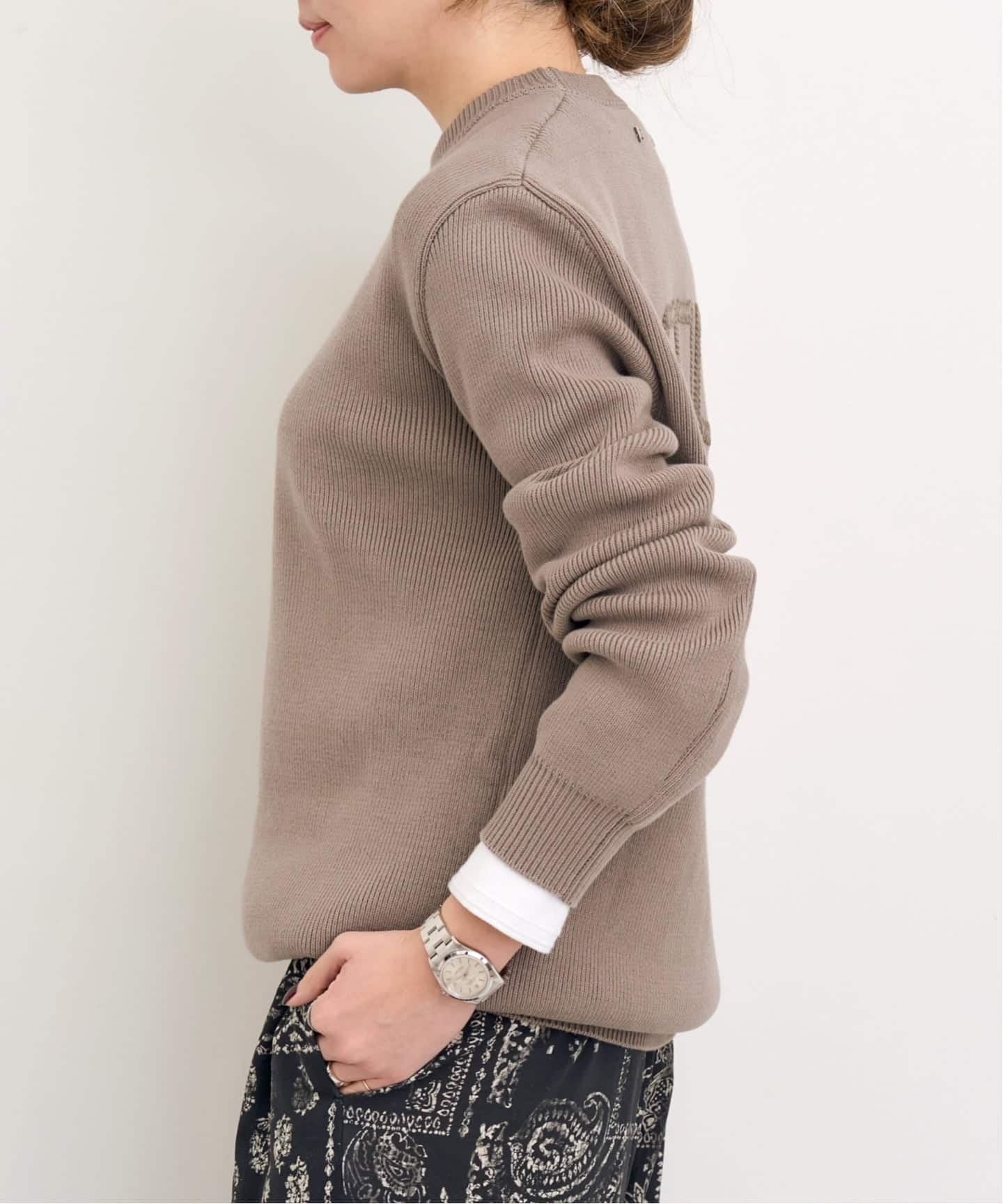 GOLDEN GOOSE/ゴールデン グース】 M'S REGULAR CREW NECK KNIT