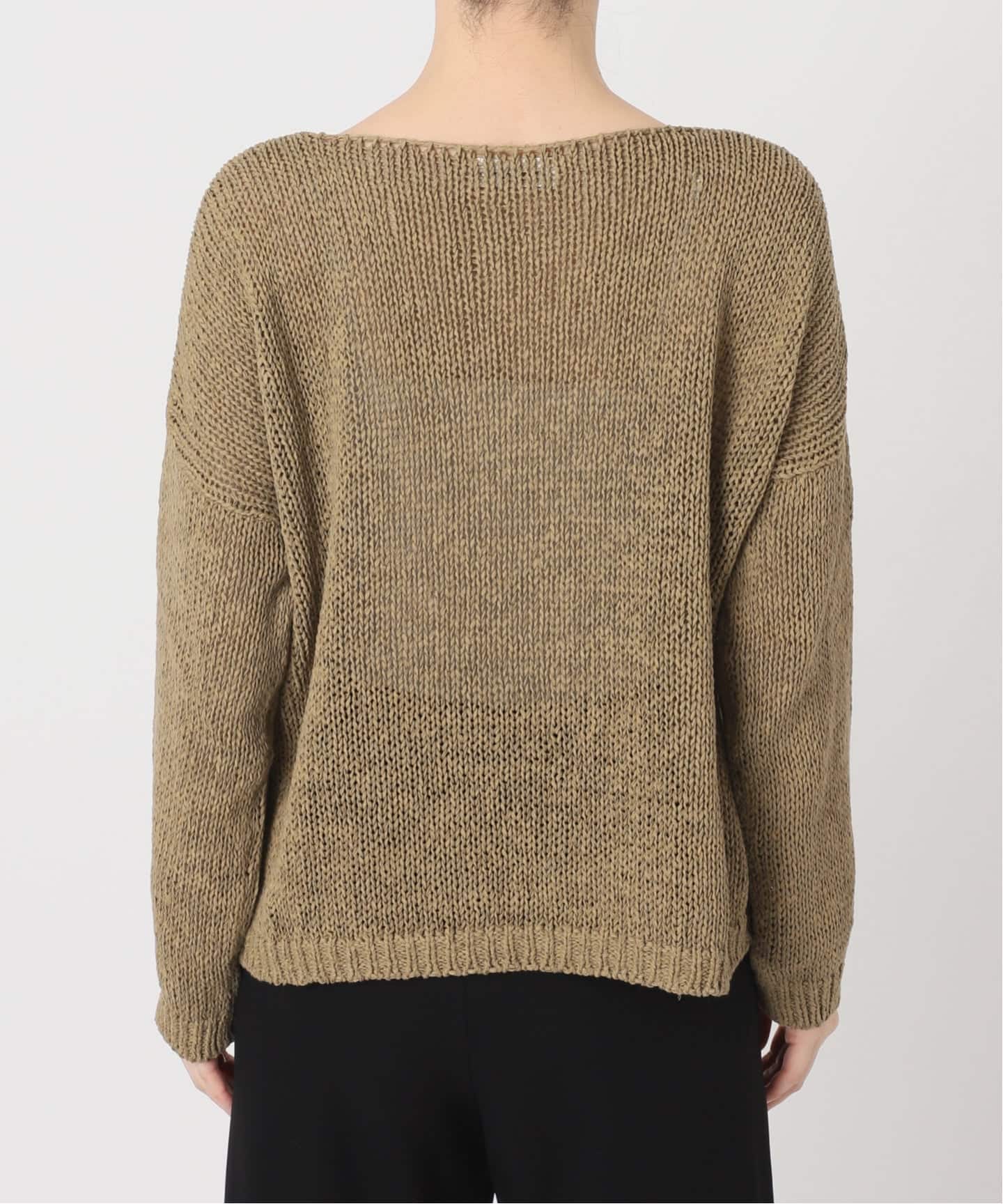 ヘアメイクさん様✨️Ron Herman ROBERTO COLLINA ROBERTO COLLINA/ロベルト コリーナ】 BOAT NECK KNIT（ニット