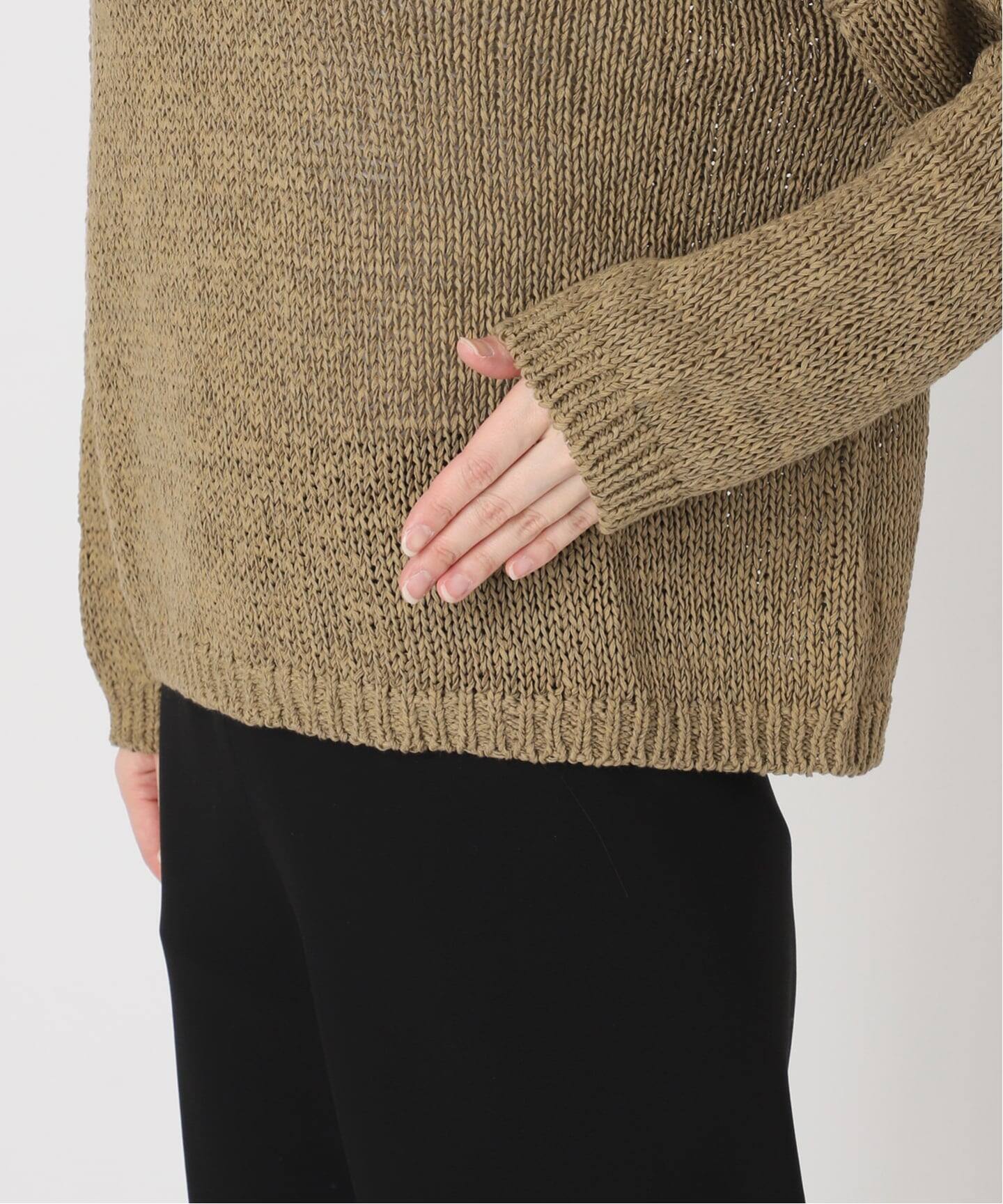 ROBERTO COLLINA/ロベルト コリーナ】 BOAT NECK KNIT（ニット