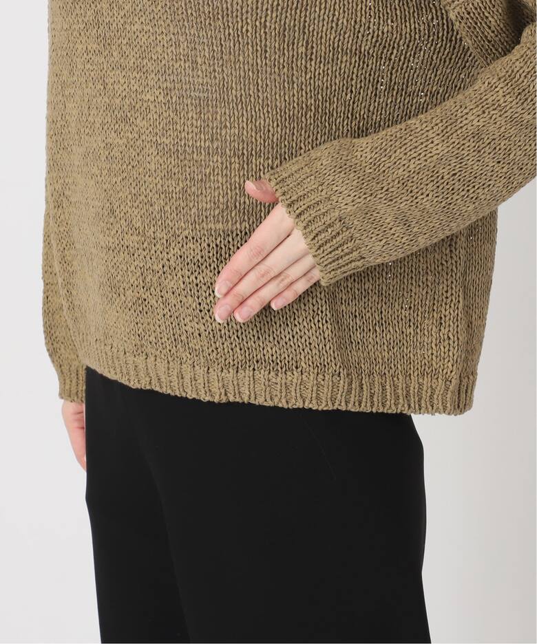 ROBERTO COLLINA/ロベルト コリーナ】 BOAT NECK KNIT（ニット 