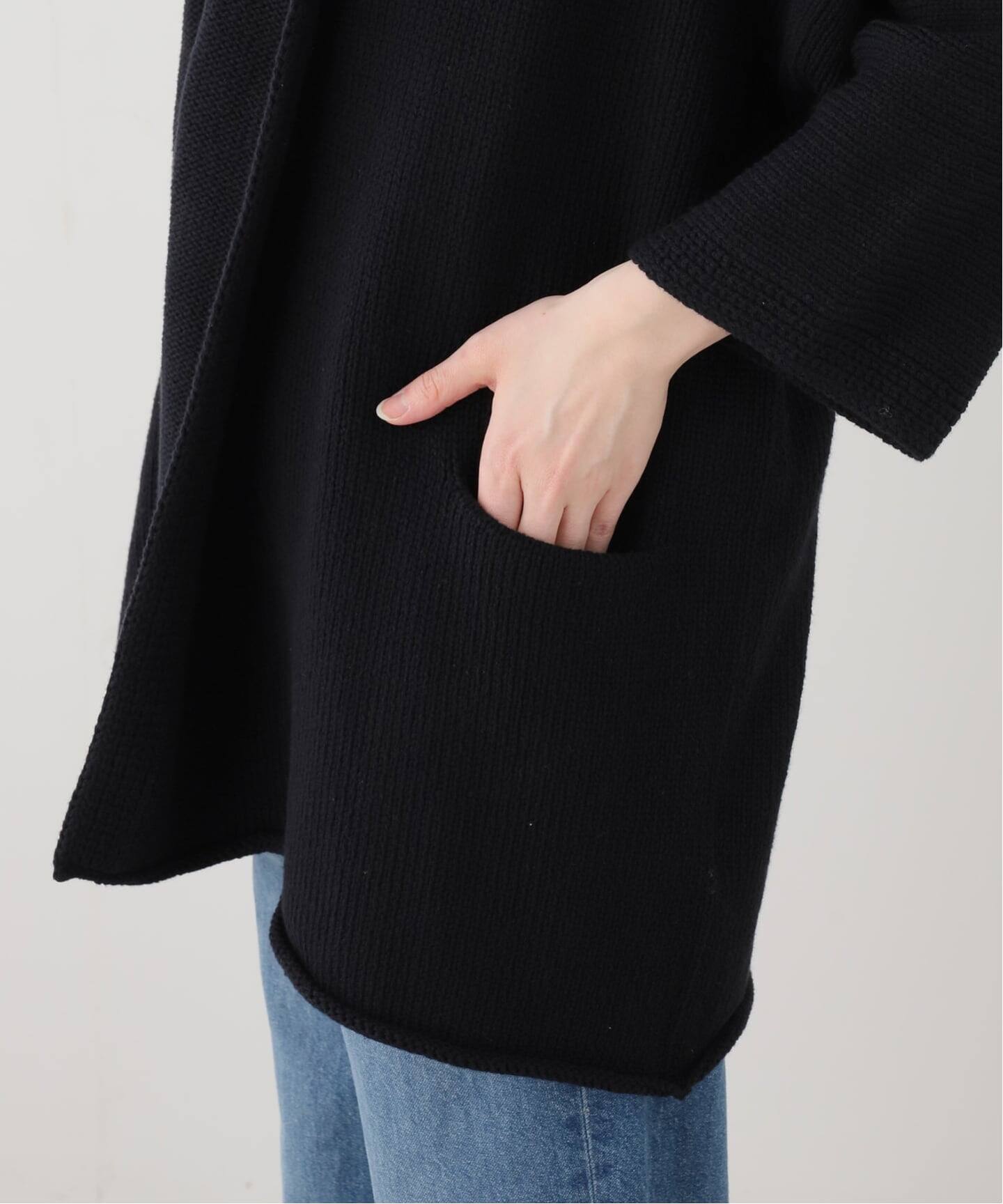 LAUREN MANOOGIAN/ローレン マヌージアン】 SHAWL CARDIGAN