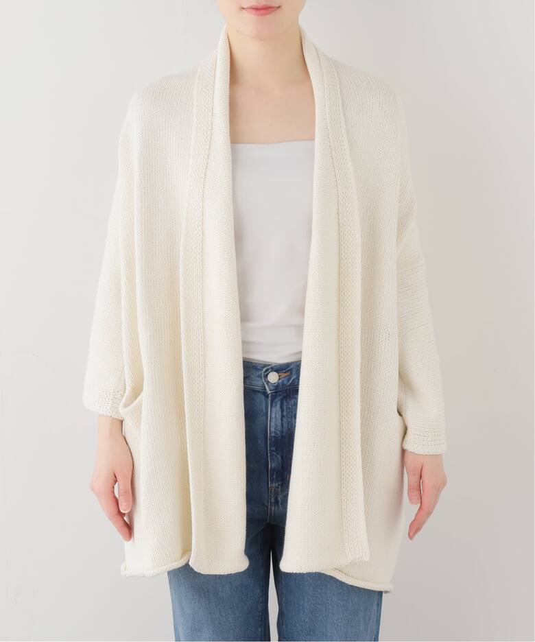 LAUREN MANOOGIAN/ローレン マヌージアン】 SHAWL CARDIGAN 