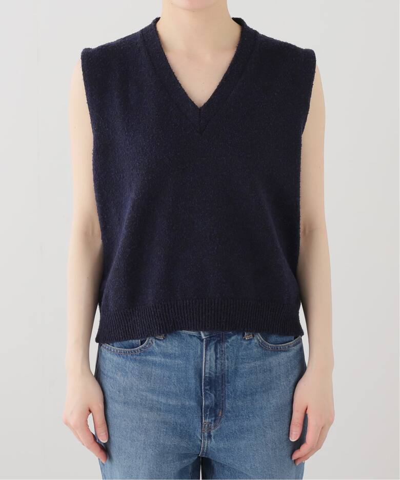 17SS Maison Margielaメゾンマルジェラ 再構築ベストSネイビー メゾン 