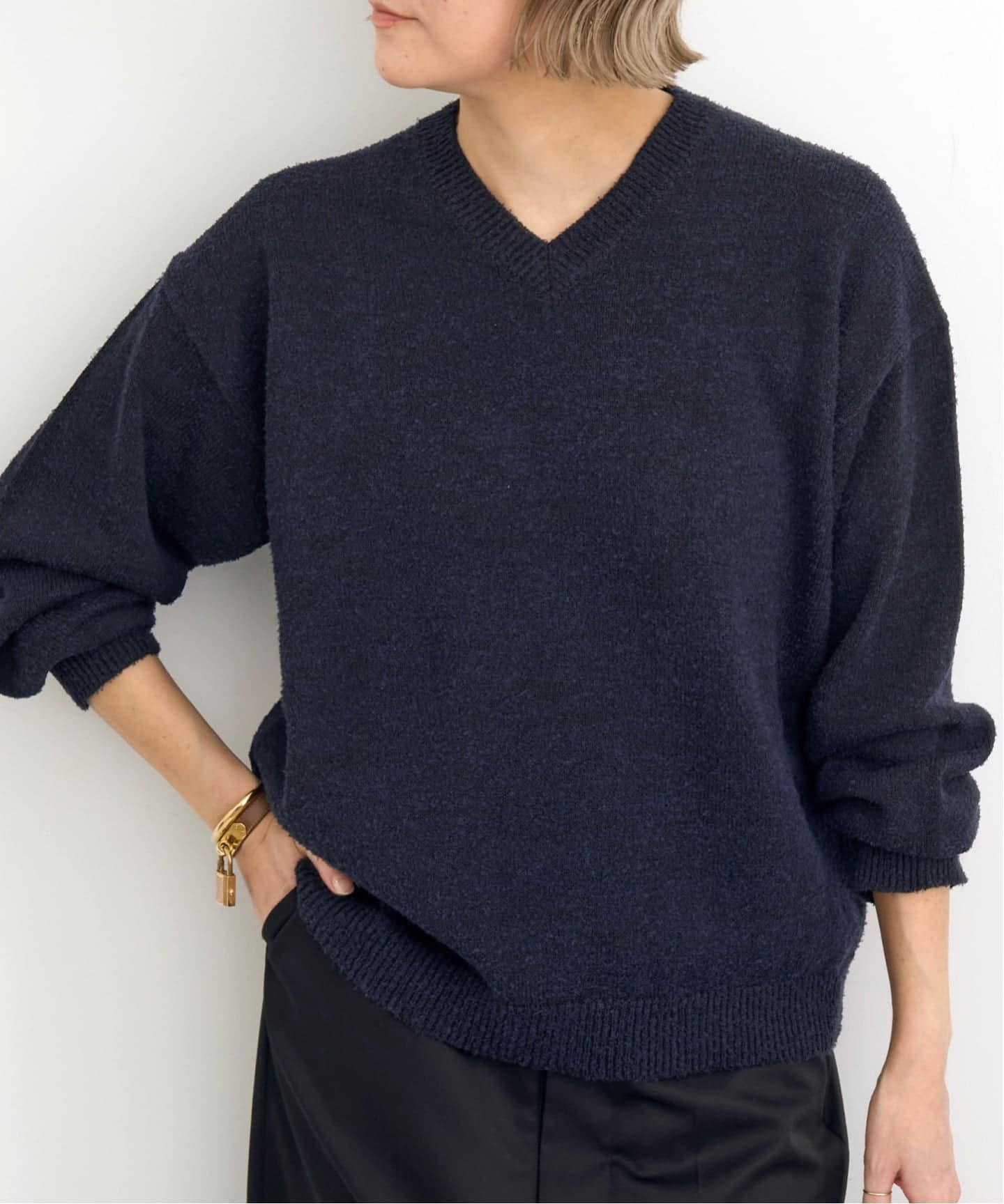 MAISON MARGIELA/メゾン マルジェラ】 V NECK KNIT（ニット／セーター
