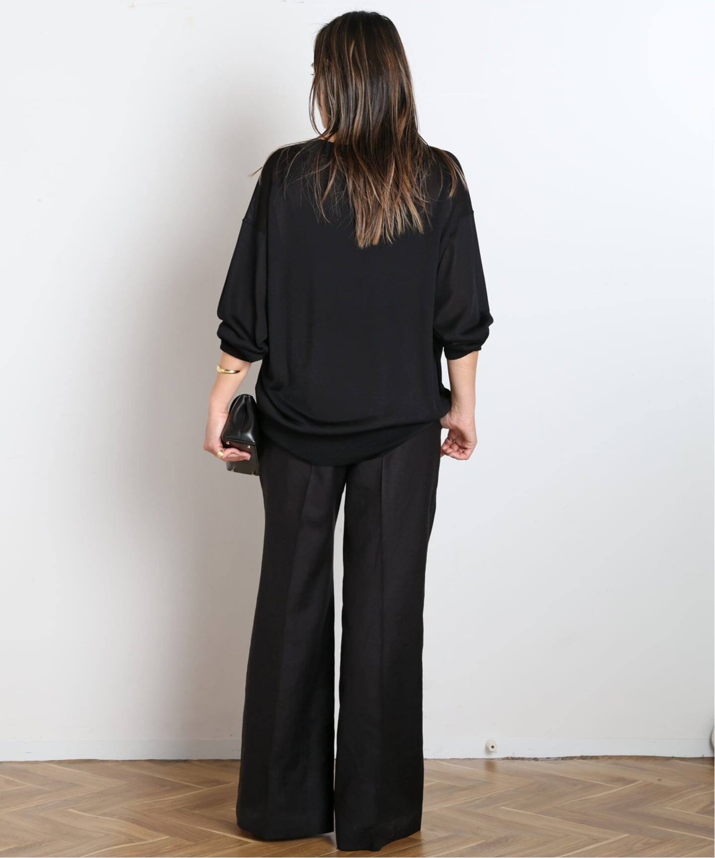 予約》ライトディープVネックニット（ニット／セーター）｜AP STUDIO