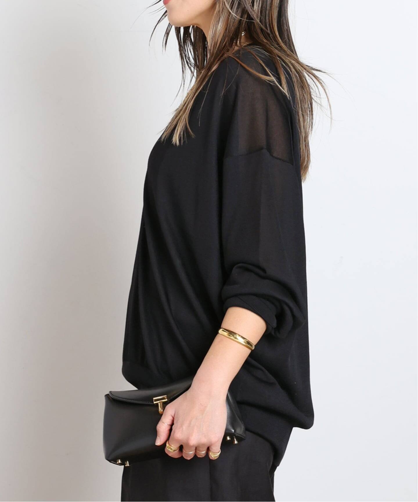 予約》ライトディープVネックニット（ニット／セーター）｜AP STUDIO