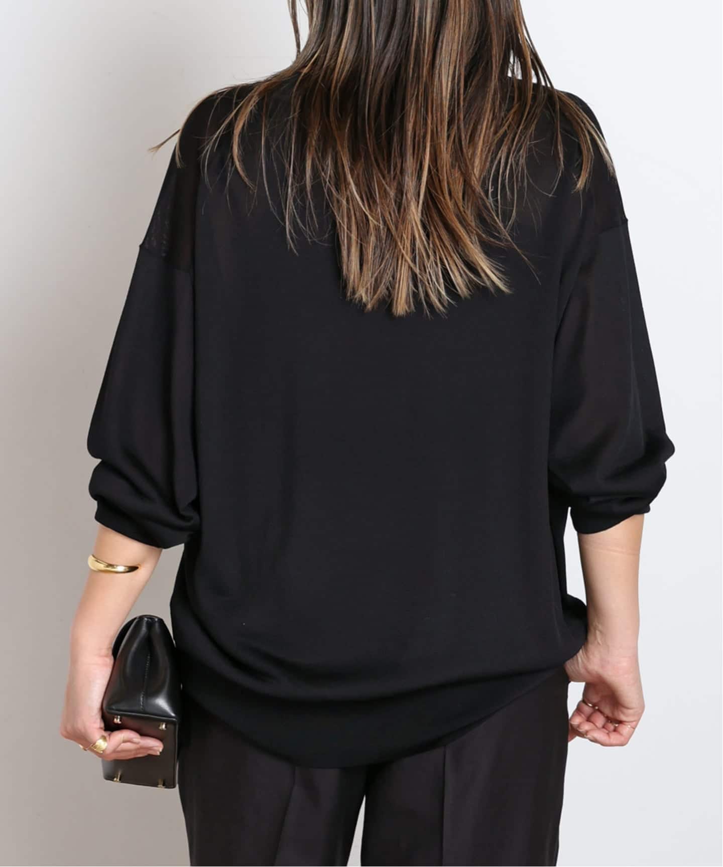 予約》ライトディープVネックニット（ニット／セーター）｜AP STUDIO