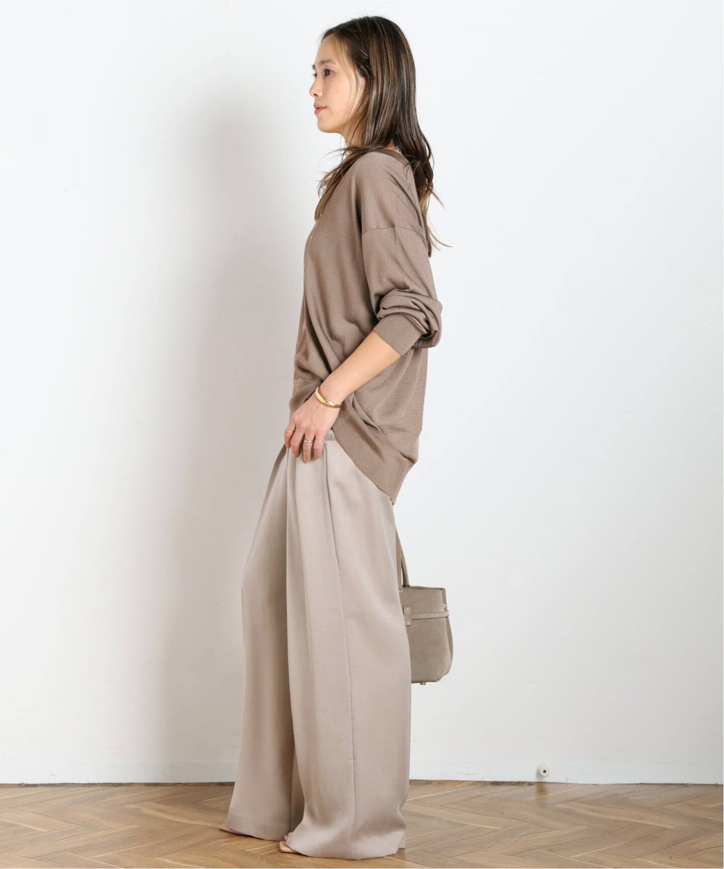 ライトディープVネックニット（ニット／セーター）｜AP STUDIO