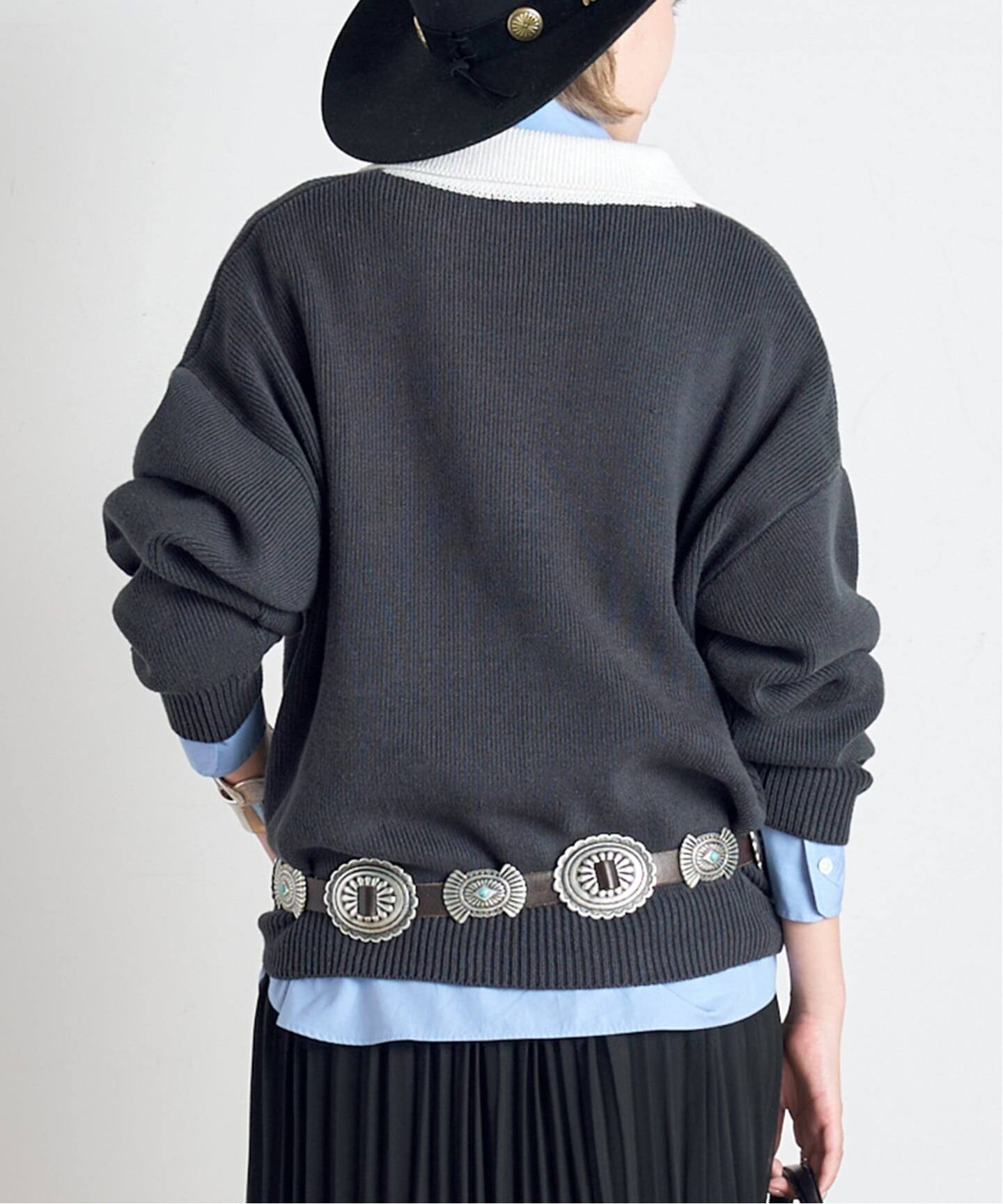Polo-necked knit(ニット/セーター)|AP STUDIO(エーピー Polo-necked knit(ニット/セーター)|AP STUDIO(エーピー