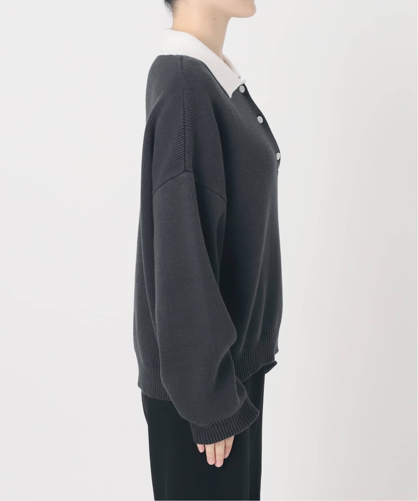 予約》Polo-necked knit（ニット／セーター）｜AP STUDIO（エーピー