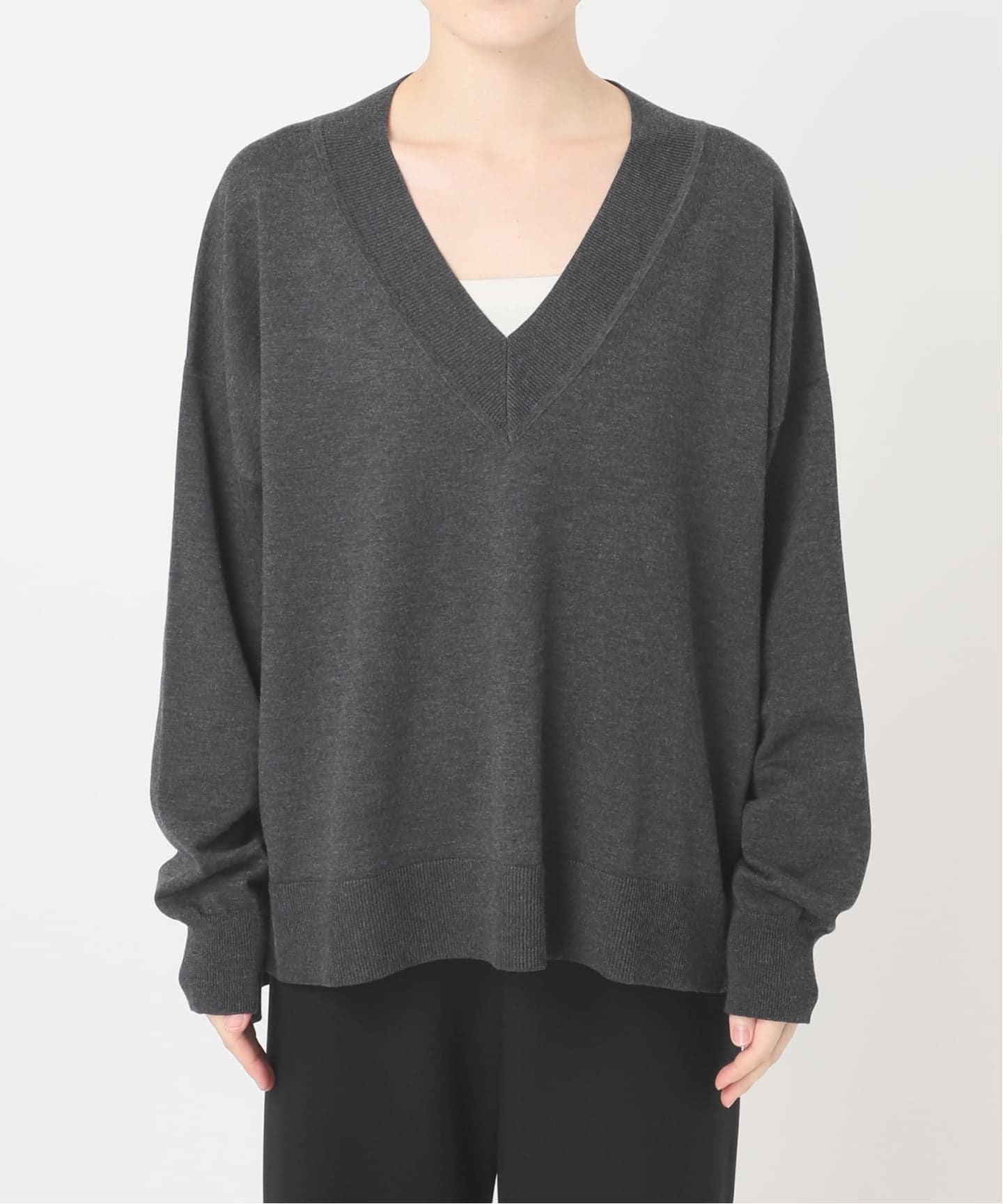 Lycee Vneck knit（ニット／セーター）｜AP STUDIO（エーピー