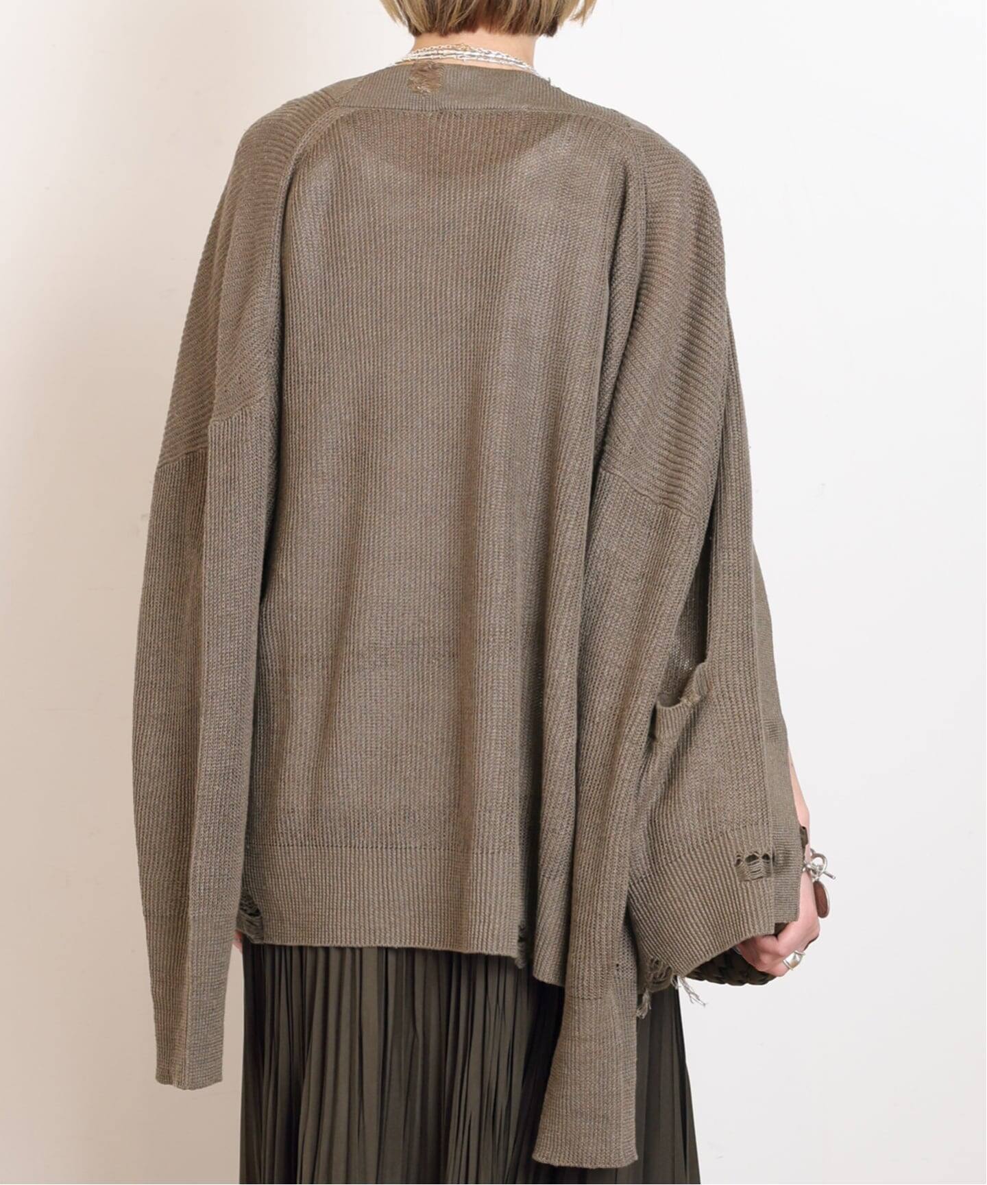 むち623様 AP STUDIOカーディガン AP STUDIO（エーピーストゥディオ）の「Form Knit Cardigan