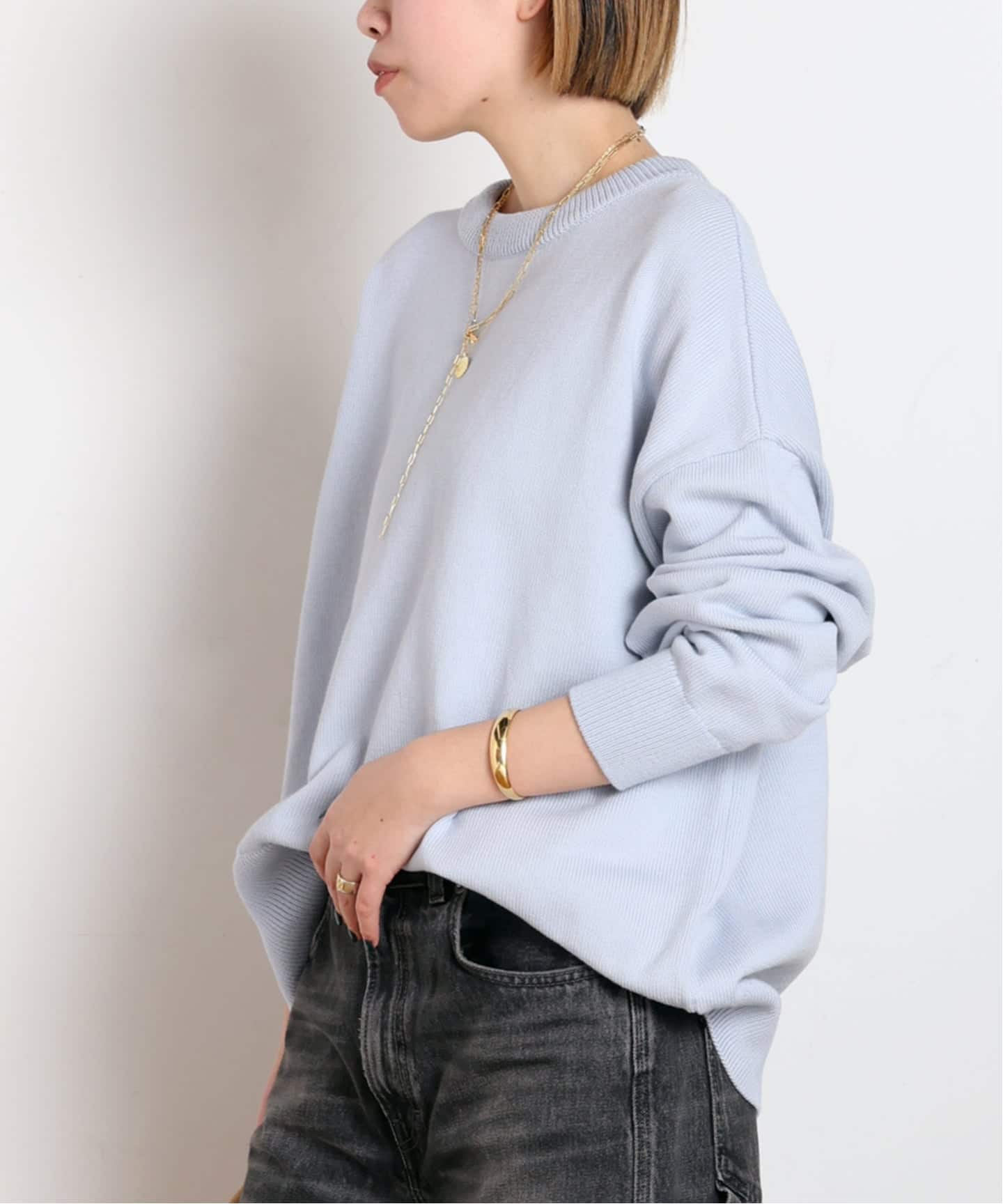 ベーシックニット（ニット／セーター）｜AP STUDIO（エーピー