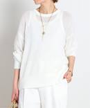 *TONIC クルーネックプルオーバー