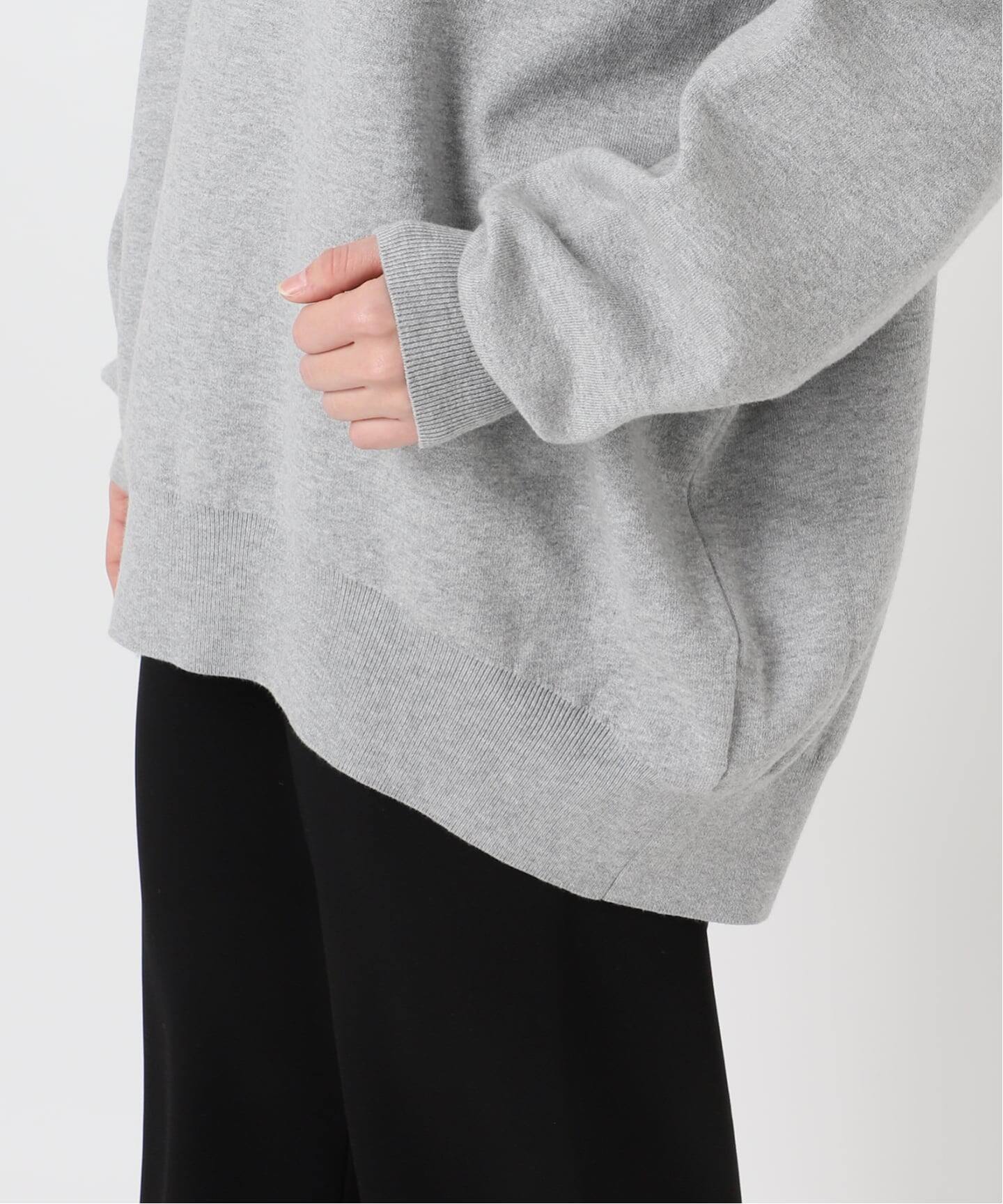 予約》コットンカシミヤリラックスプルオーバー（ニット／セーター