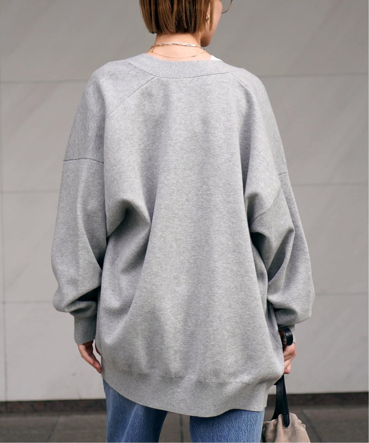 コットンカシミヤリラックスカーディガン（カーディガン）｜AP STUDIO