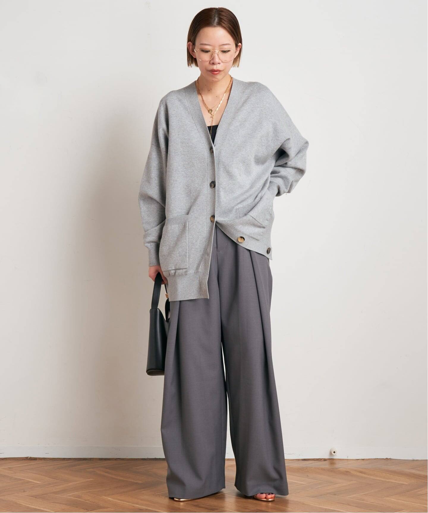 予約》コットンカシミヤリラックスカーディガン（カーディガン）｜AP