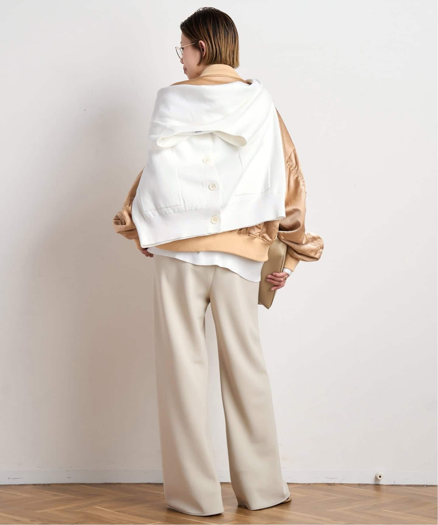 AP STUDIO Relax-sized カーディガン AP STUDIO｜コットンカシミヤリラックスカーディガン | Rakuten
