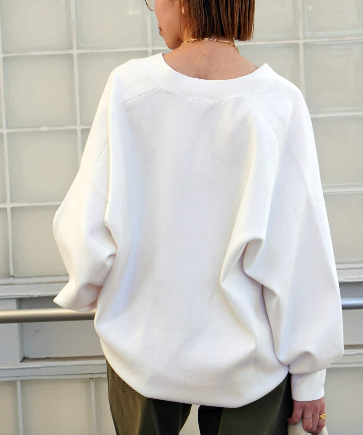 コットンカシミヤリラックスカーディガン（カーディガン）｜AP STUDIO