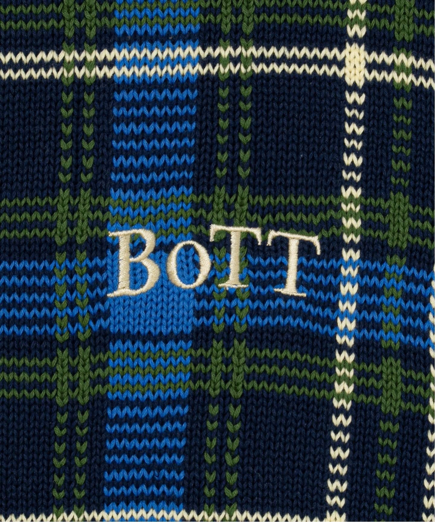 BoTT / ボット Checked Knit（ニット／セーター）｜WISM（ウィズム）の