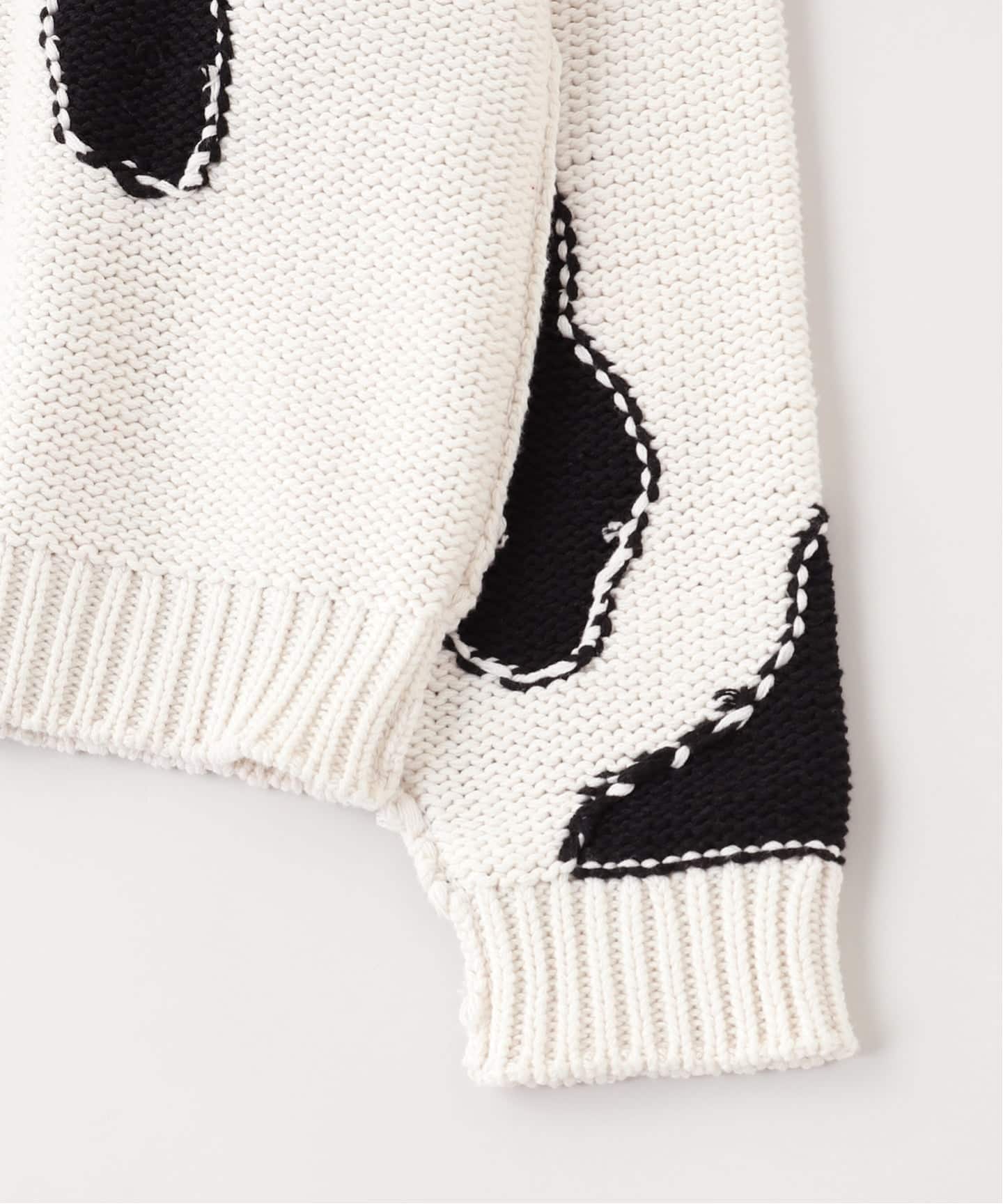 doublet / ダブレット ACTING COW KNIT PULLOVER（ニット／セーター