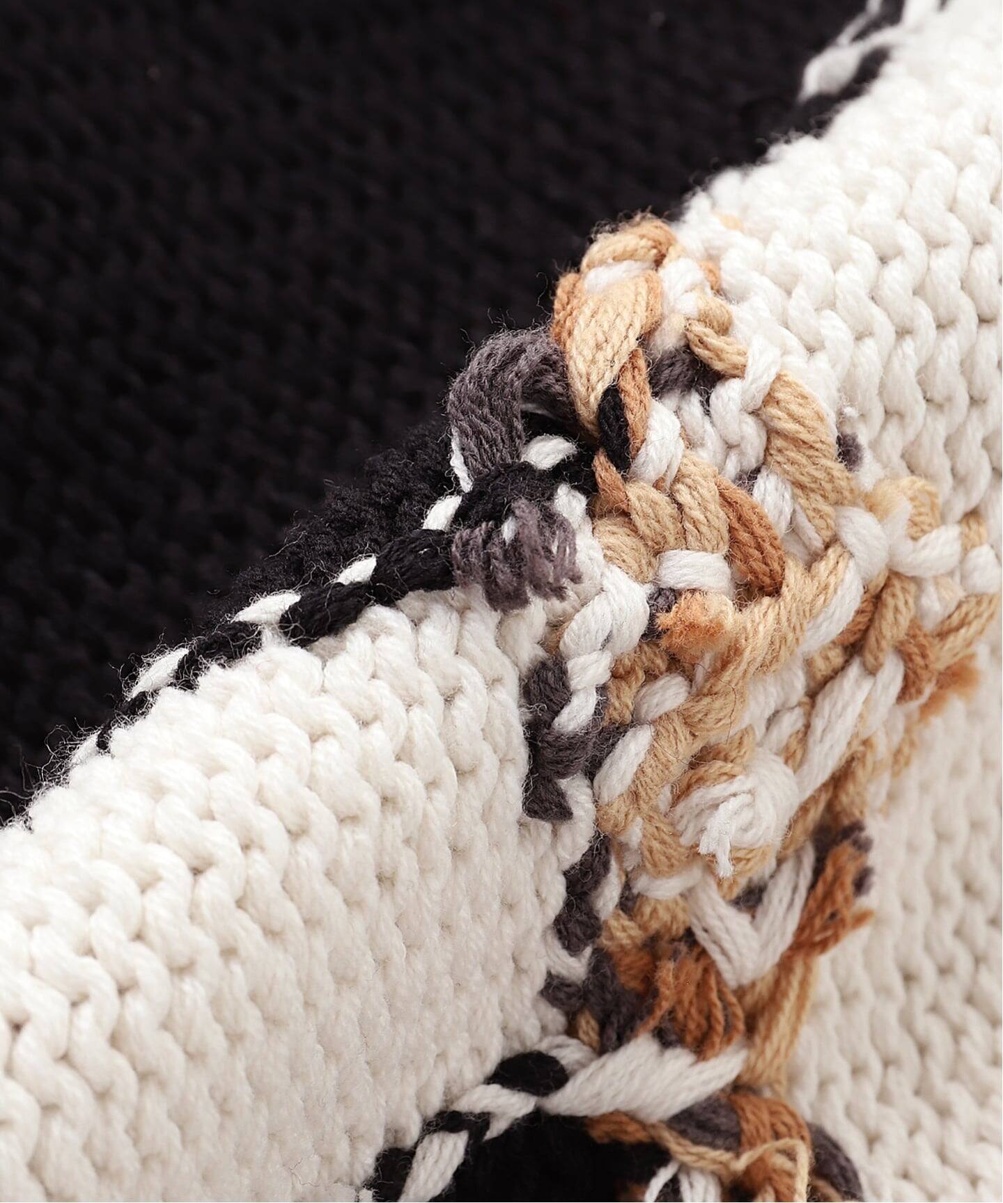 doublet / ダブレット ACTING COW KNIT PULLOVER（ニット／セーター