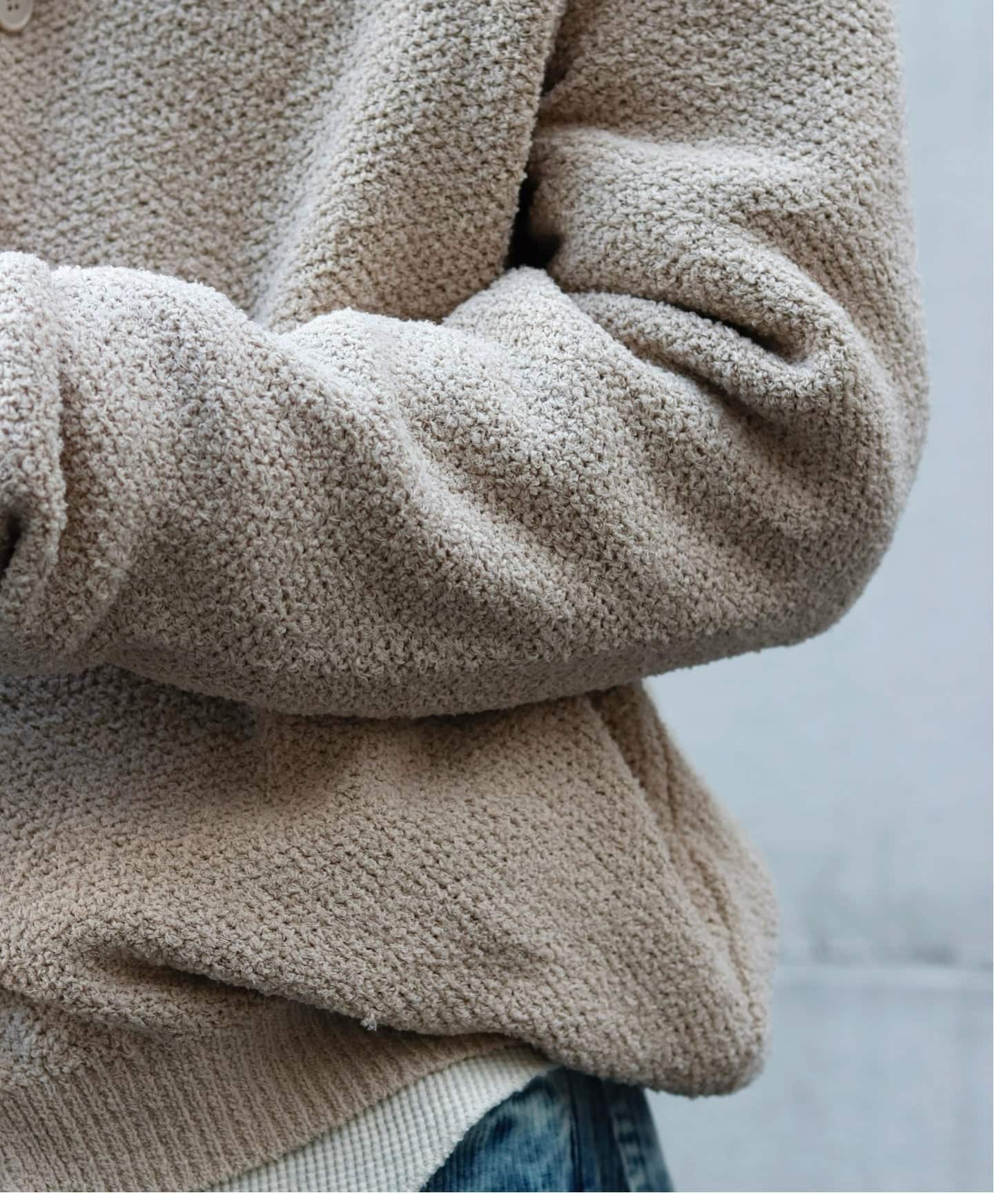 UNUSED / アンユーズド US2552 HONEYCOMB CARDIGAN（カーディガン
