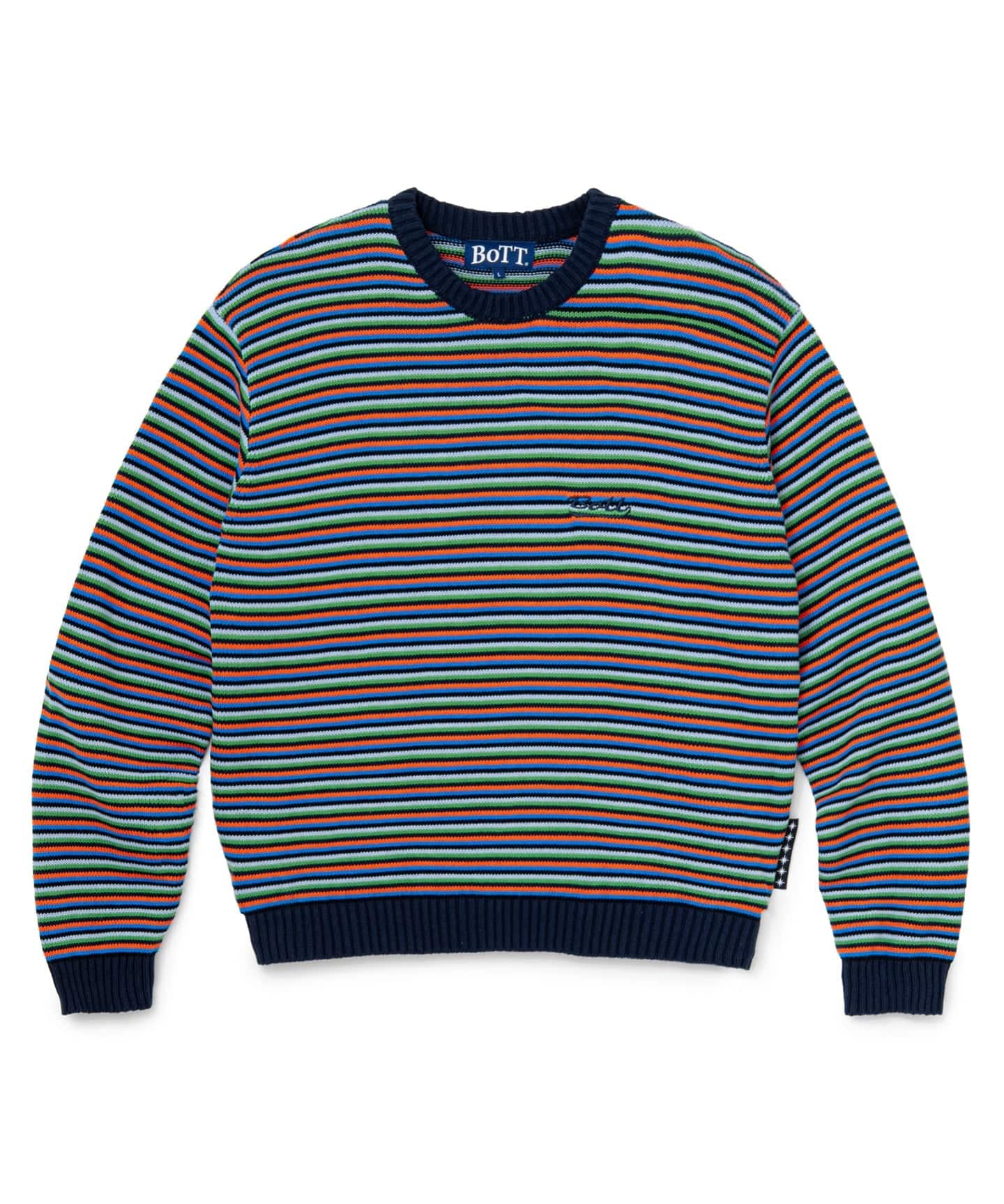 BoTT / ボット Striped Knit（ニット／セーター）｜WISM（ウィズム）の