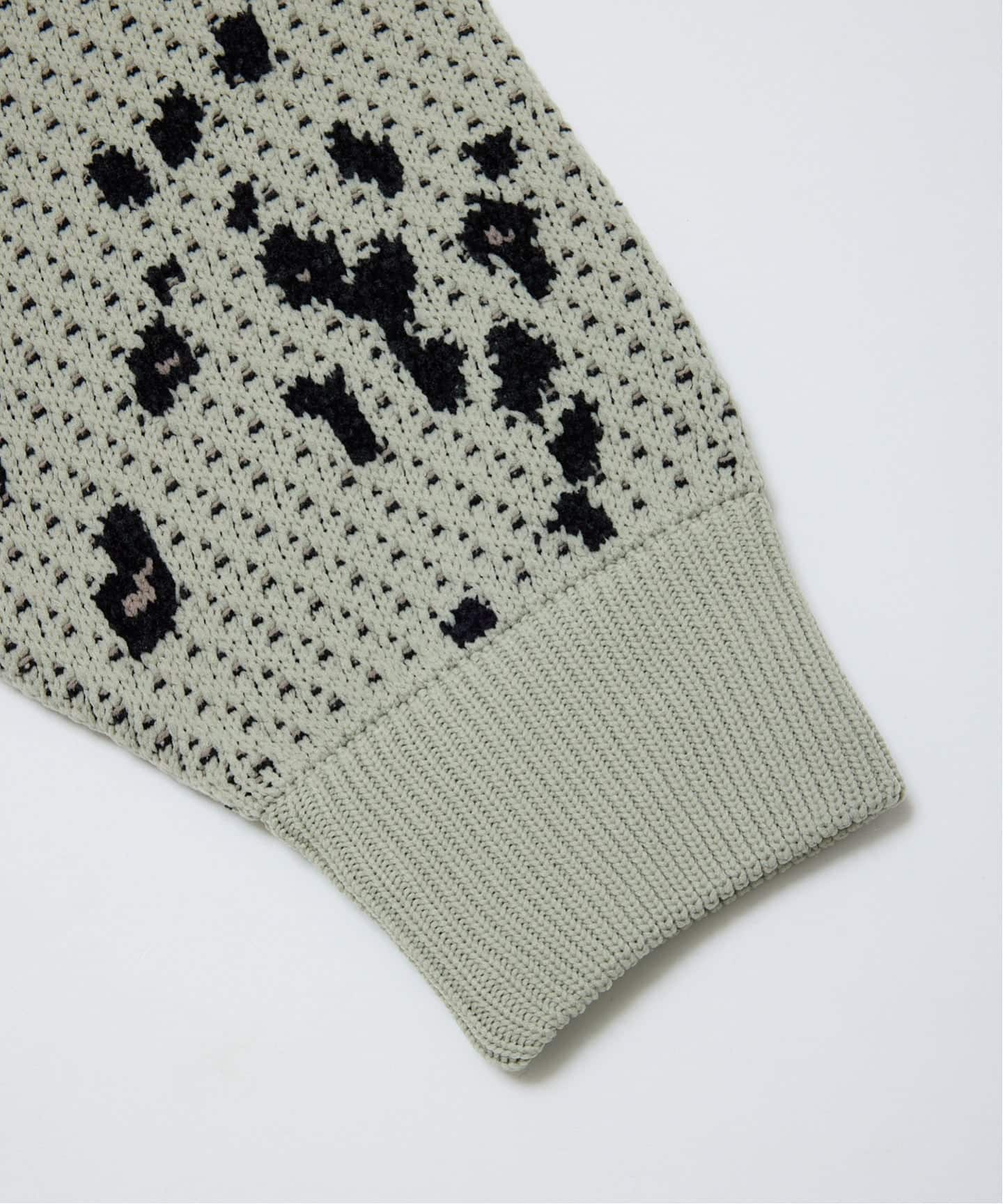 bal / バル JACQUARD PATTERN CREWNECK SWEATER（ニット／セーター