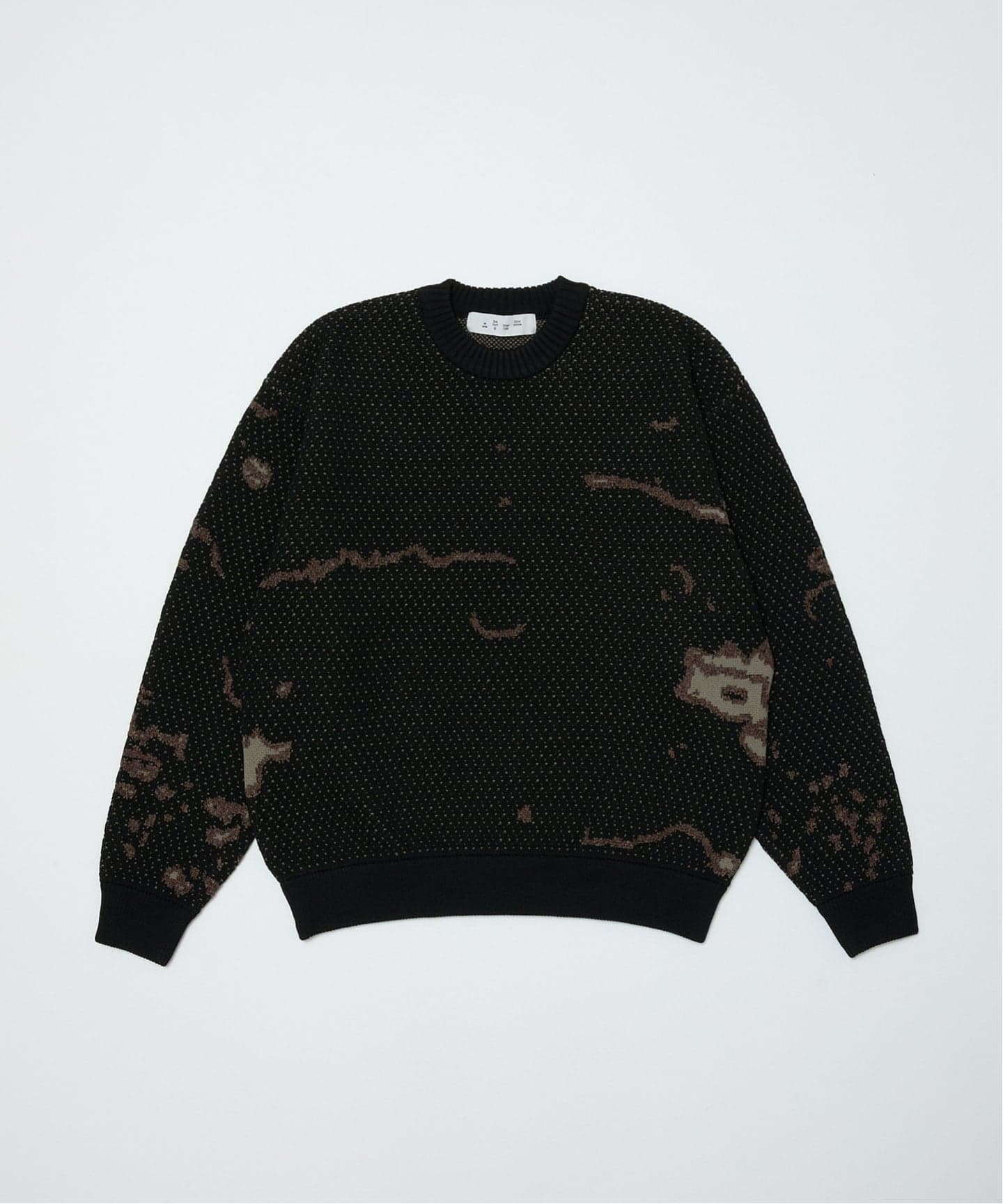 SALE 新品 BAL バル セーター ニット ジャガード グラフィック bal / バル JACQUARD PATTERN CREWNECK SWEATER（ニット／セーター