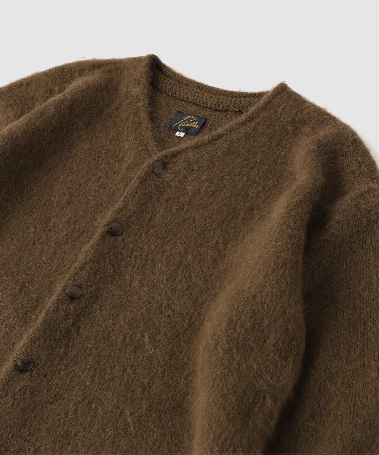 NEEDLES / ニードルズ Mohair Crew Neck Cardigan（カーディガン