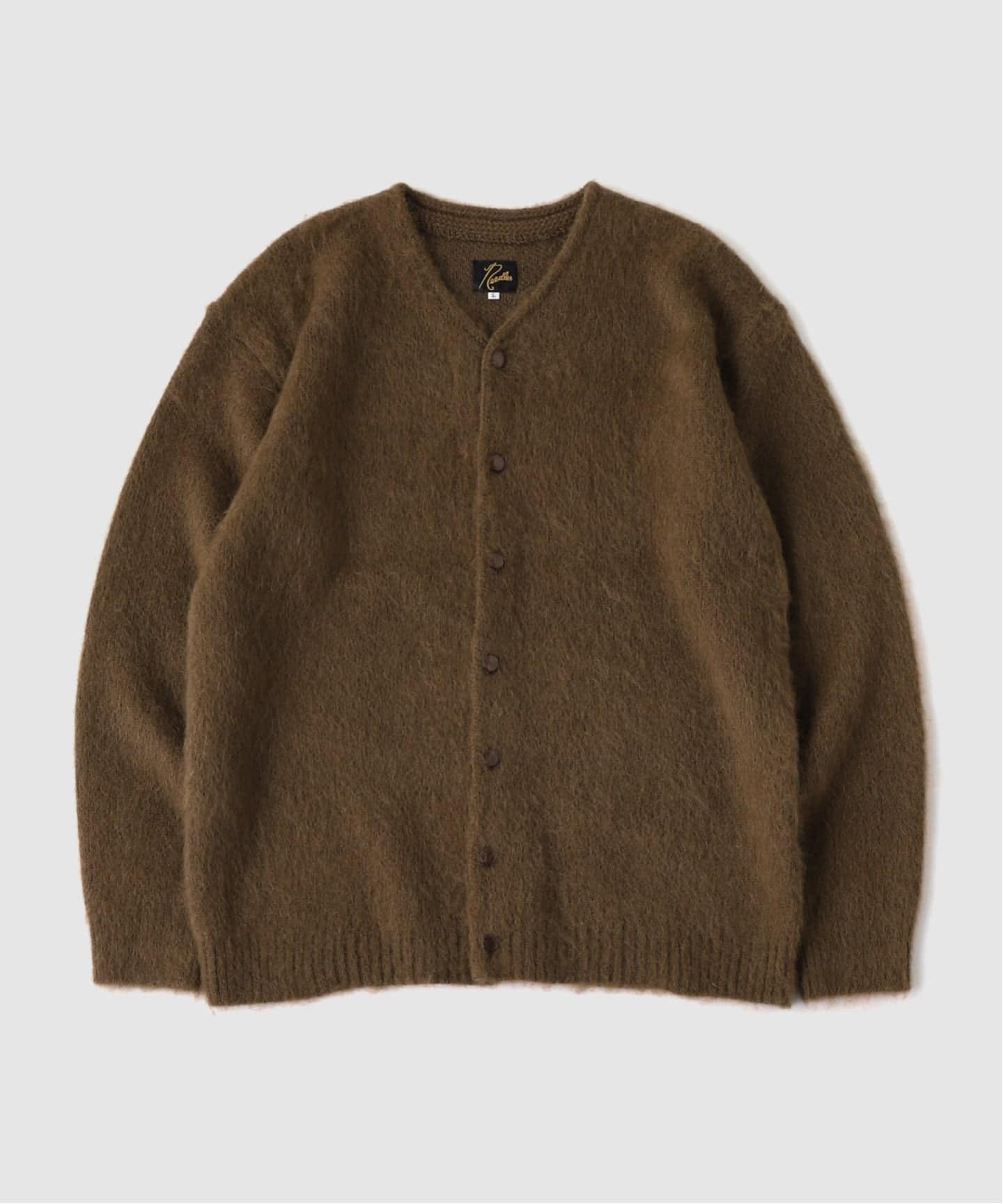 NEEDLES / ニードルズ Mohair Crew Mix Neck Cardigan（カーディガン