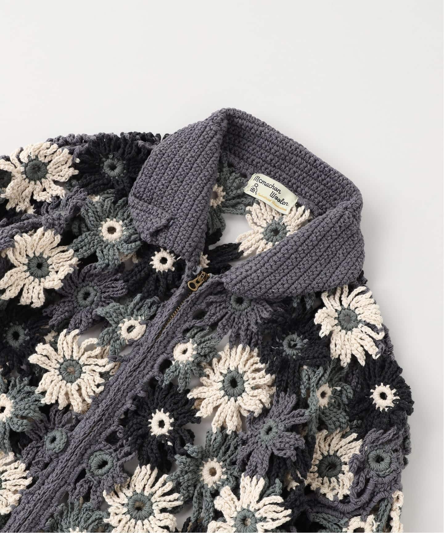 MacMahon Knitting Mills / マクマホンニッティングミルズ Crochet Zip