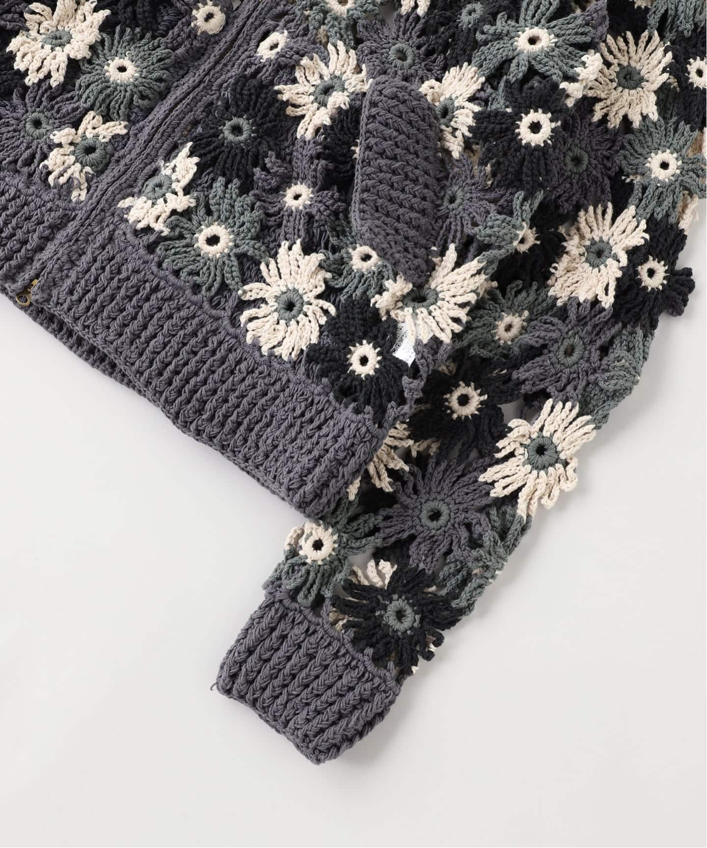 MacMahon Knitting Mills / マクマホンニッティングミルズ Crochet Zip