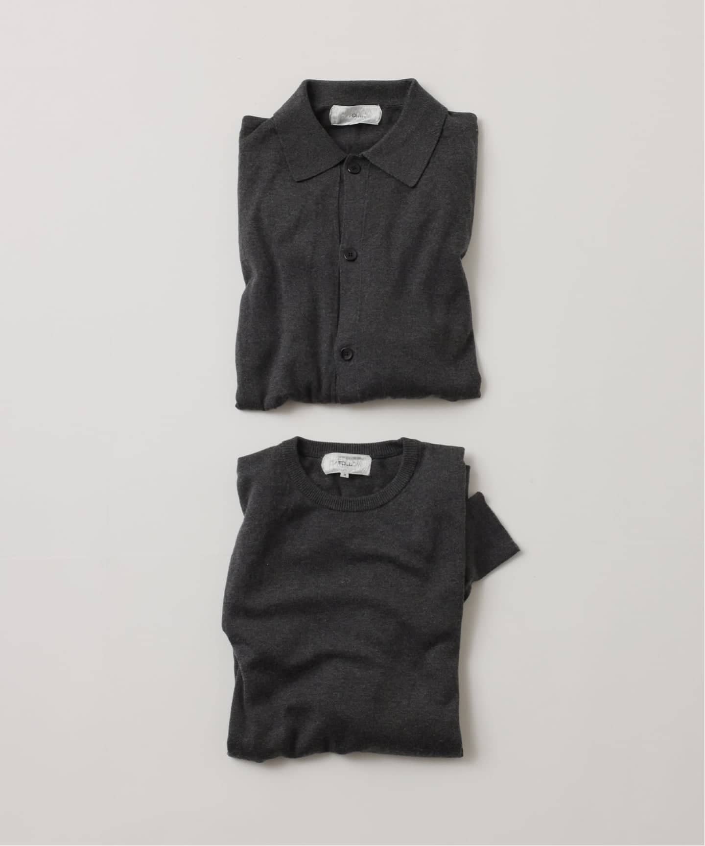 FOLL / フォル】silk cashmere wardrobe cardigan（カーディガン