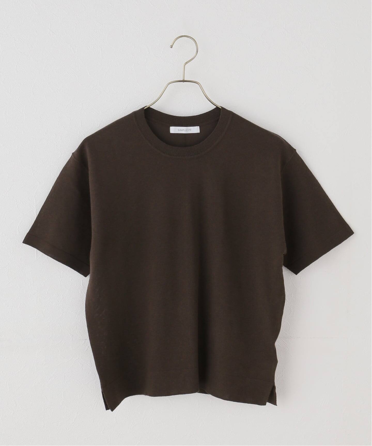 手洗い可 / ニットTシャツ（ニット／セーター）｜B.C STOCK（ベーセー