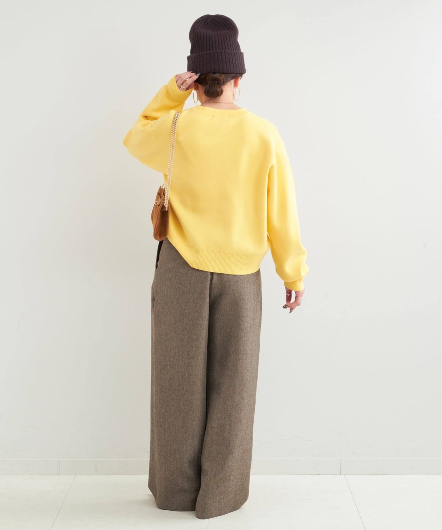 クルーネックロゴニット（ニット／セーター）｜B.C STOCK（ベーセー