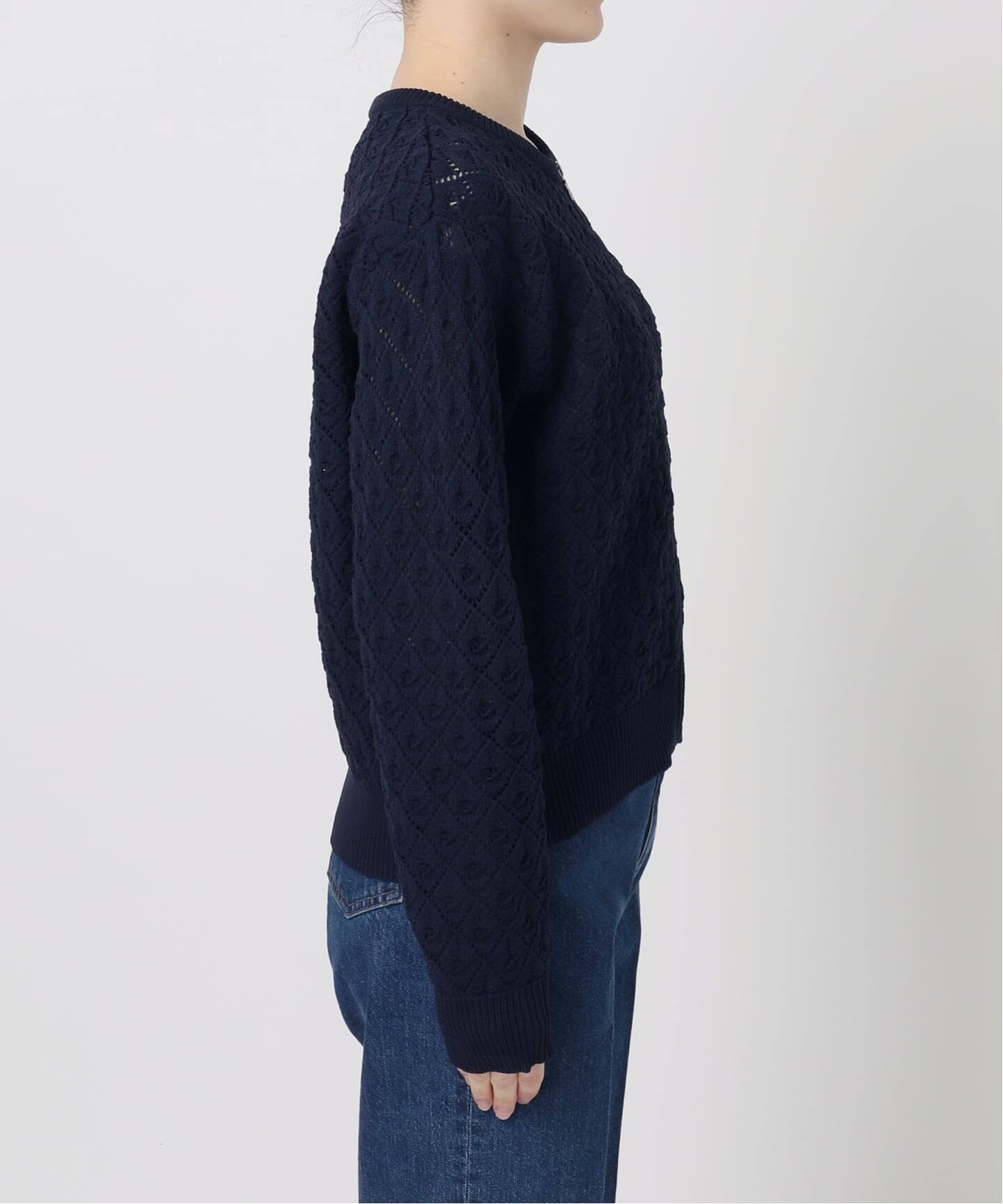 B.C STOCK幾何柄ZIPカーディガン 手洗い可 / 幾何柄ZIPカーディガン（カーディガン/ボレロ）｜B.C STOCK