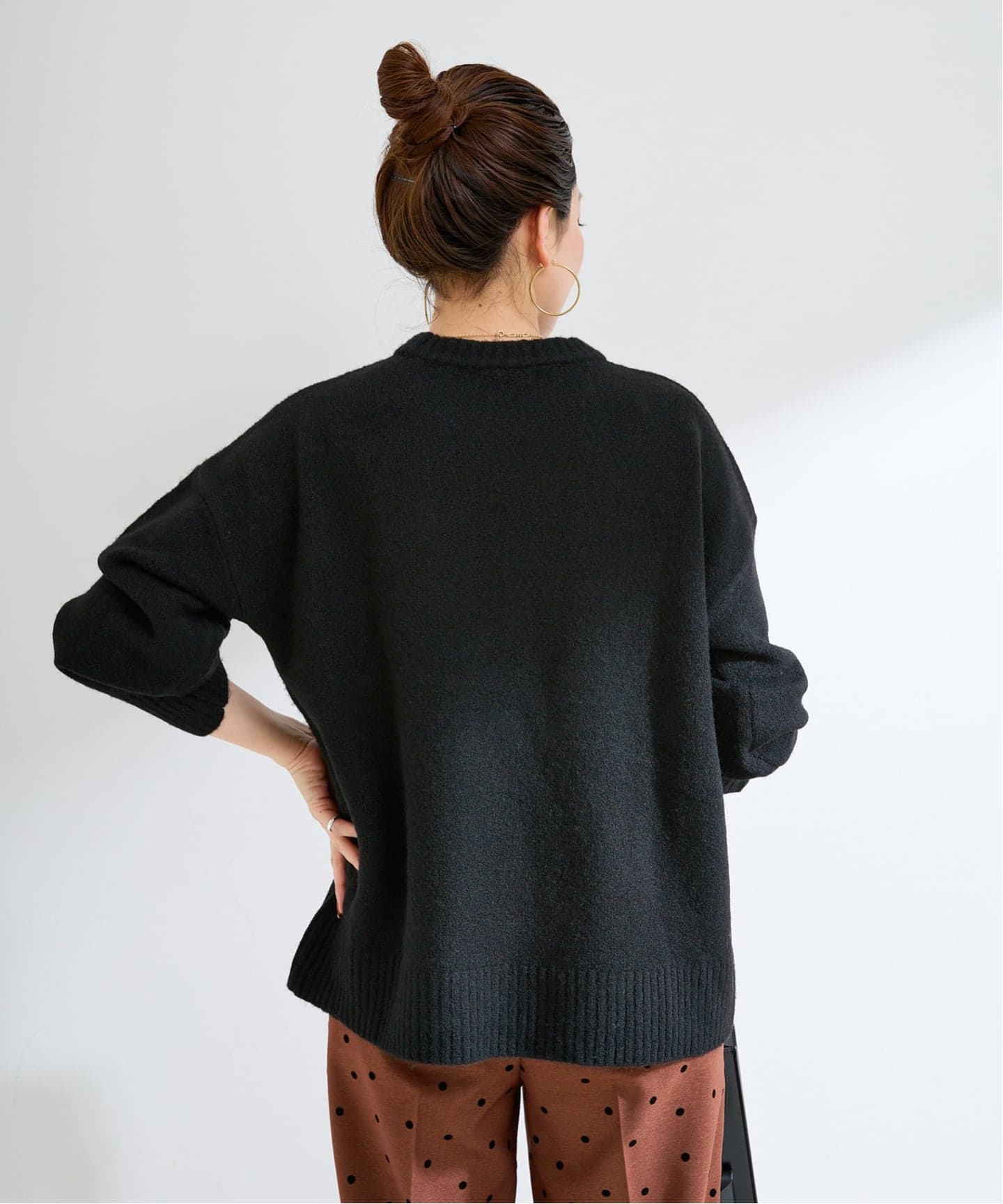 追加2予約》【一部WEB限定カラーあり】手洗い可 / WOOLMIXクルーネック