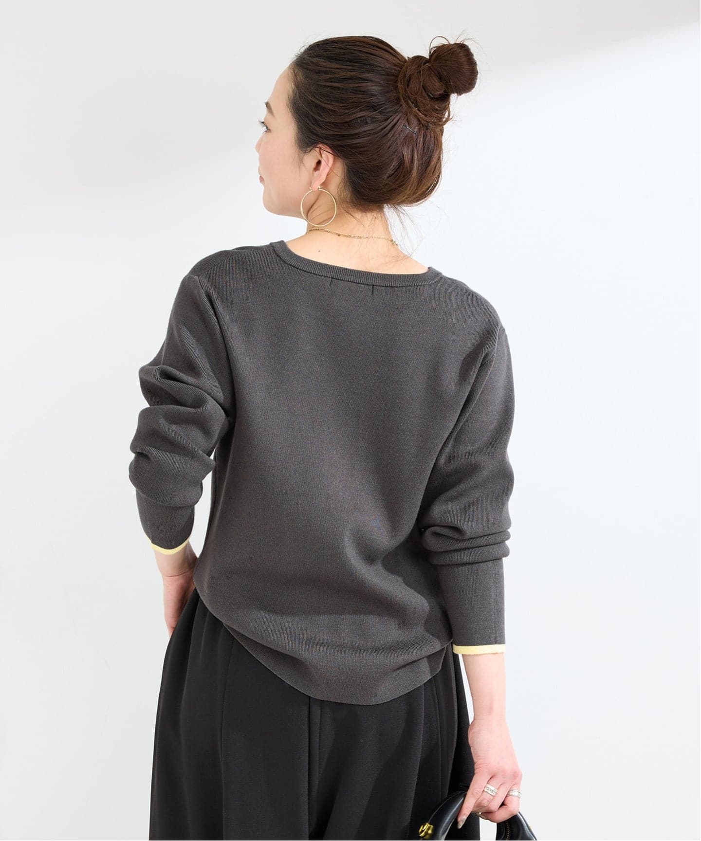 手洗い可 / ヘンリーネックニット（ニット／セーター）｜B.C STOCK