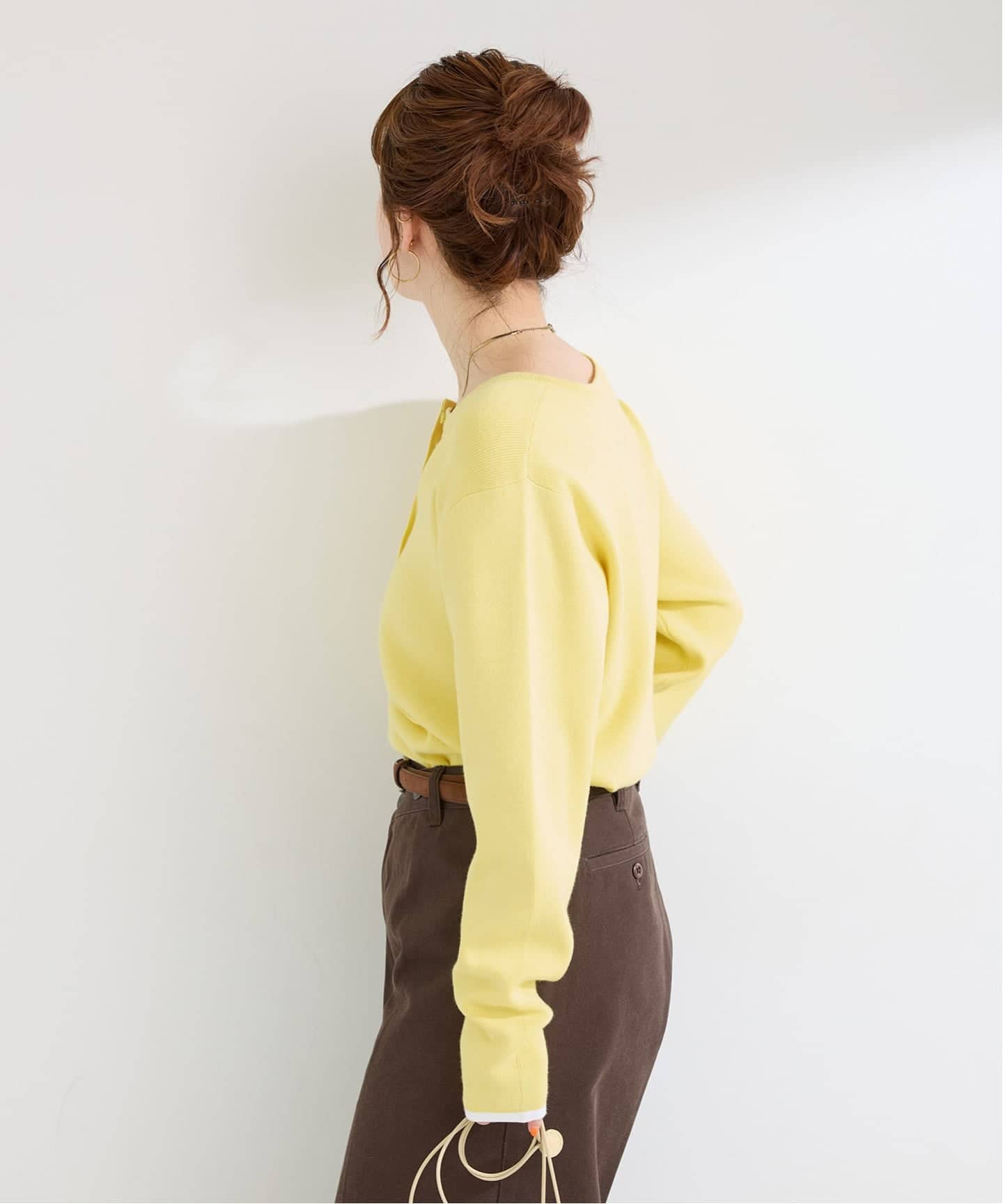 手洗い可 / ヘンリーネックニット（ニット／セーター）｜B.C STOCK