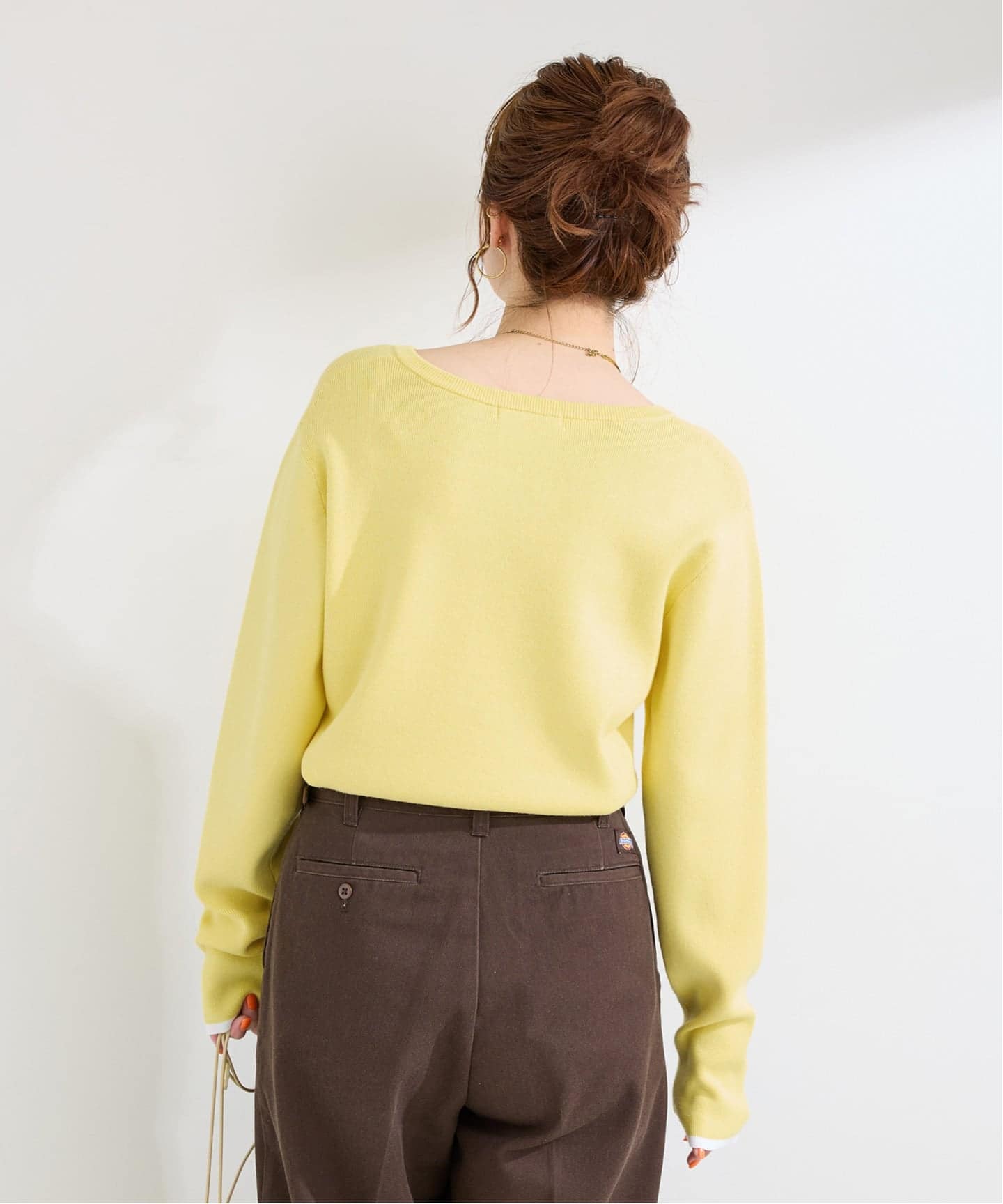 手洗い可 / ヘンリーネックニット（ニット／セーター）｜B.C STOCK