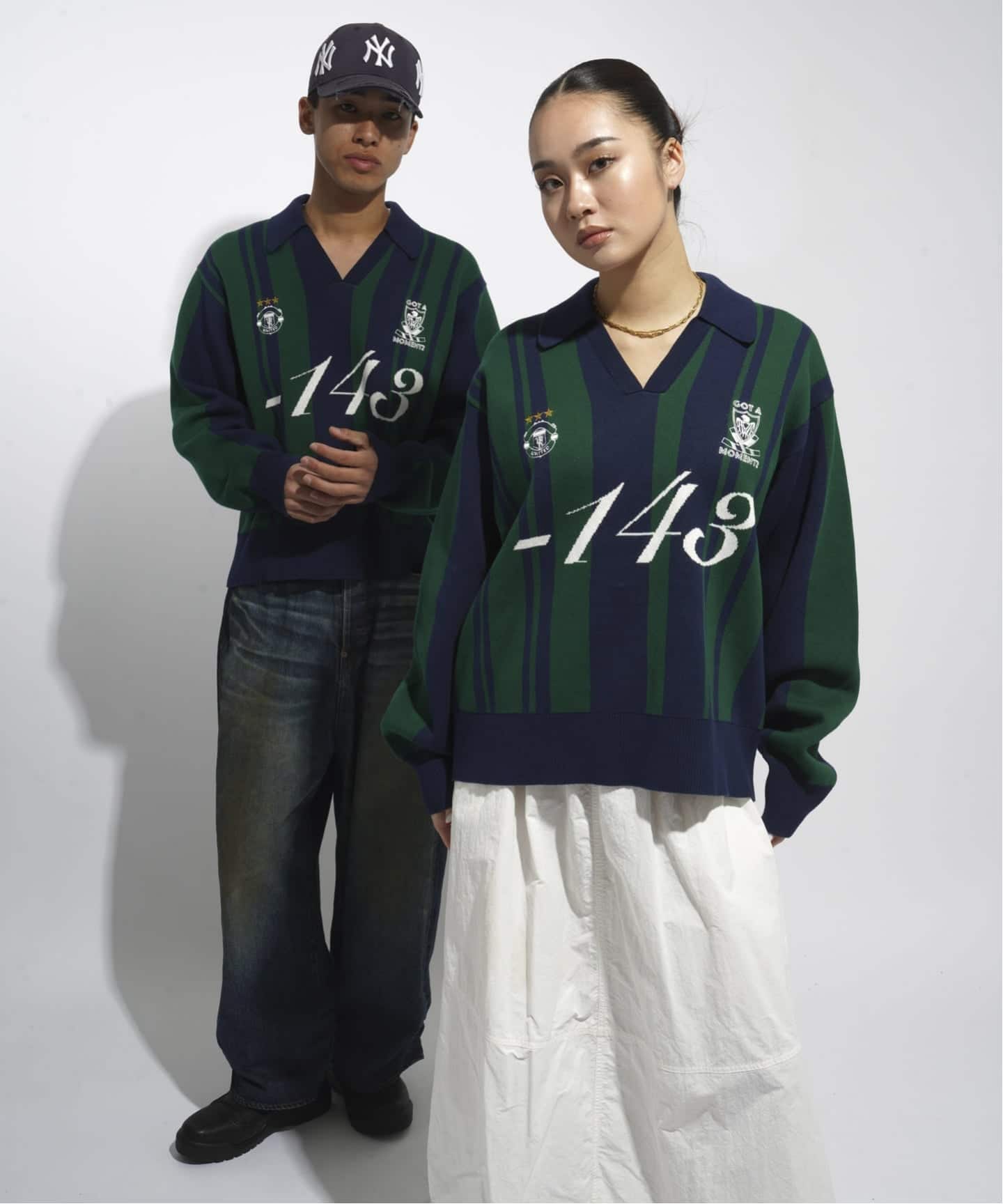 サッカーシャツニットプルオーバー / Soccer Shirt Knit Pullover
