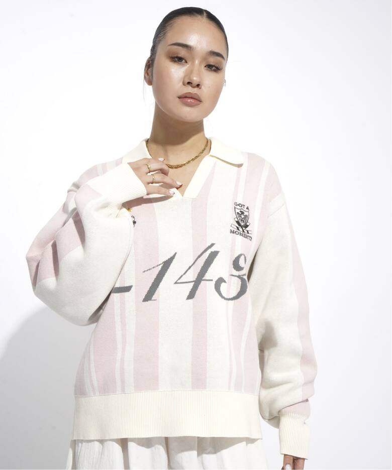 サッカーシャツニットプルオーバー / Soccer Shirt Knit Pullover 