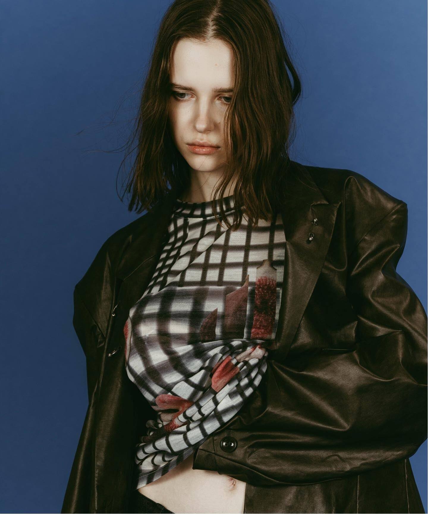 Knuth Marf/クヌースマーフ fruit-check print knit（Tシャツ