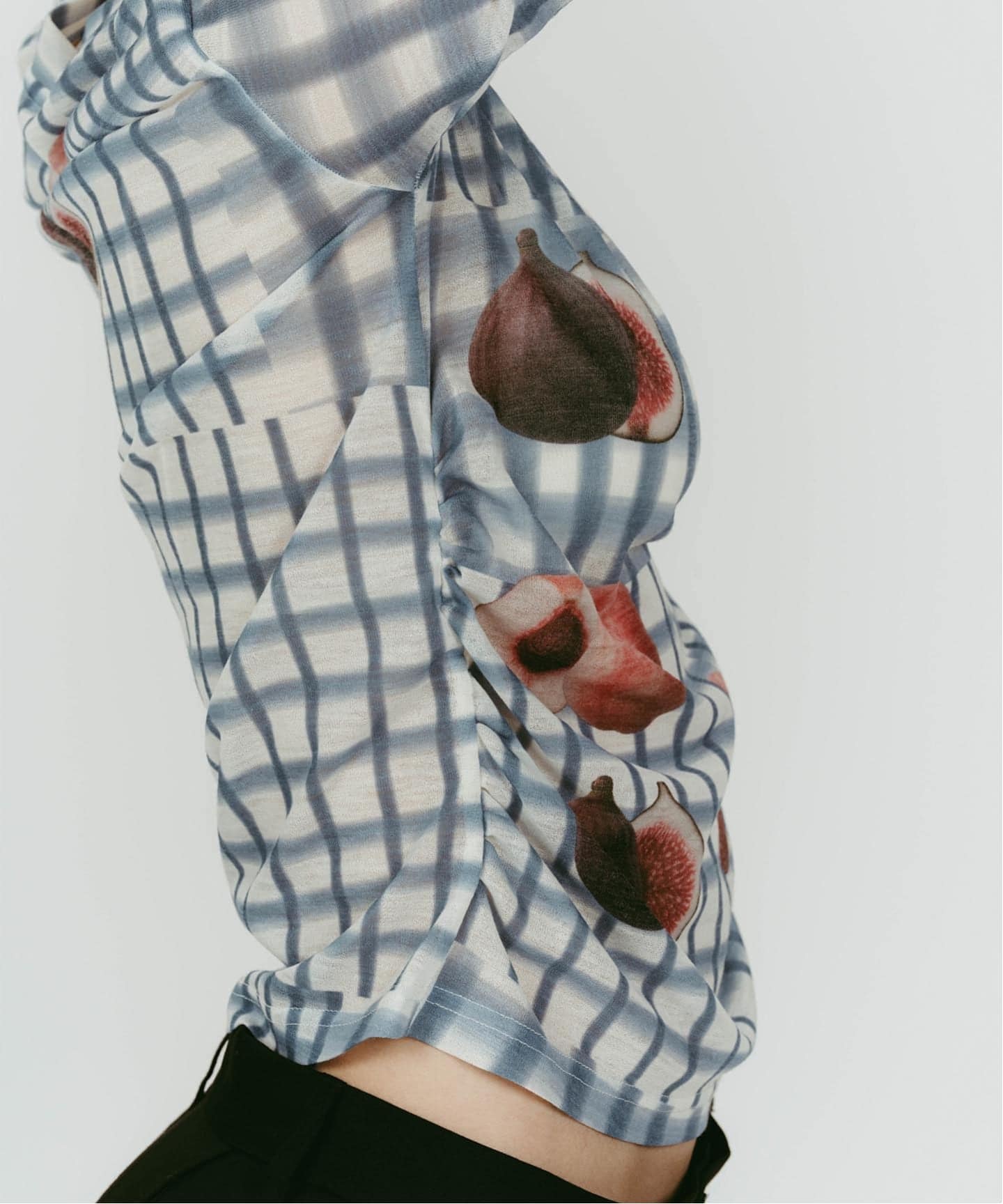 Knuth Marf/クヌースマーフ fruit-check print knit（Tシャツ