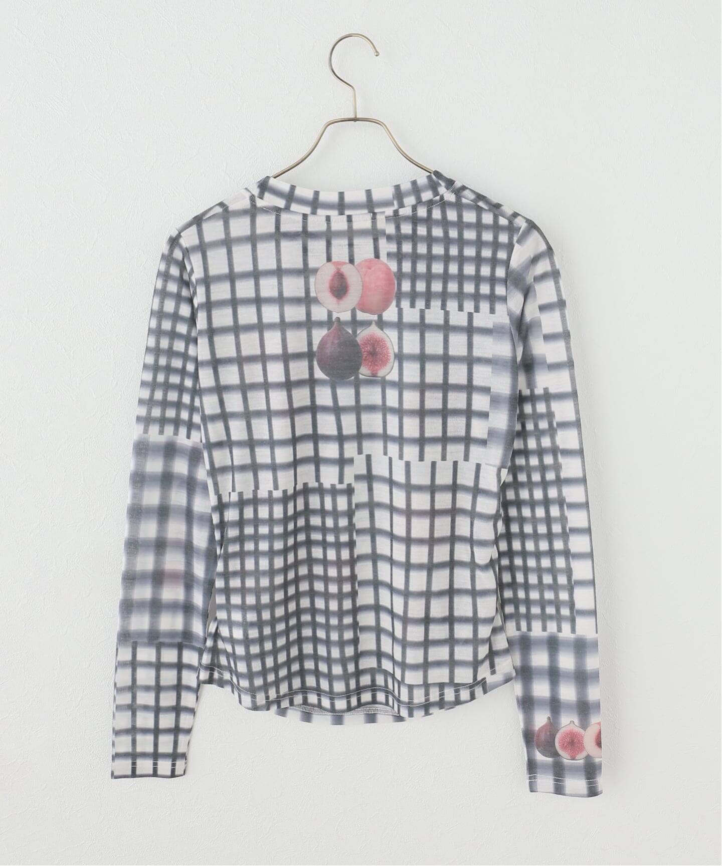 Knuth Marf/クヌースマーフ fruit-check print knit（Tシャツ
